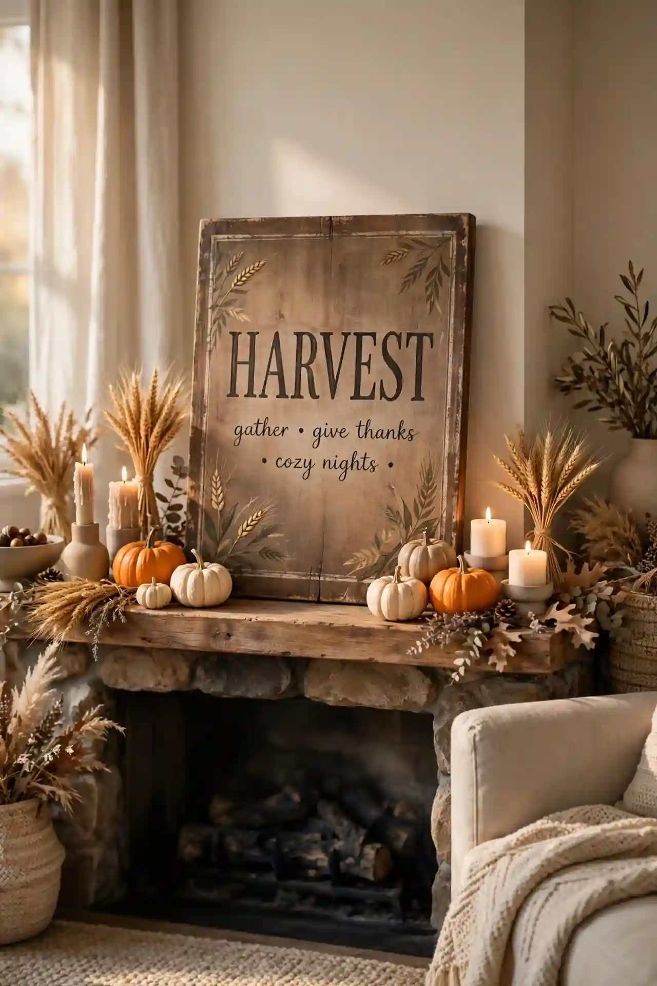 Harvest Sign Plaque