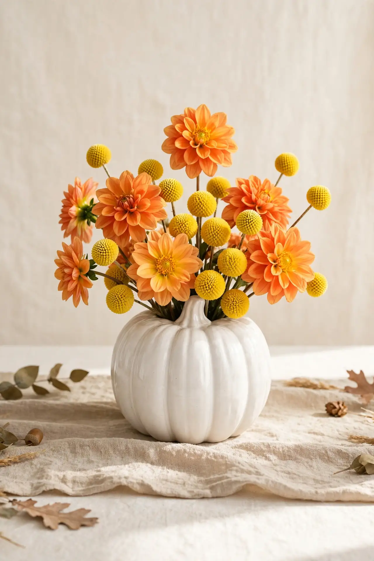 Ceramic Pumpkin Vase