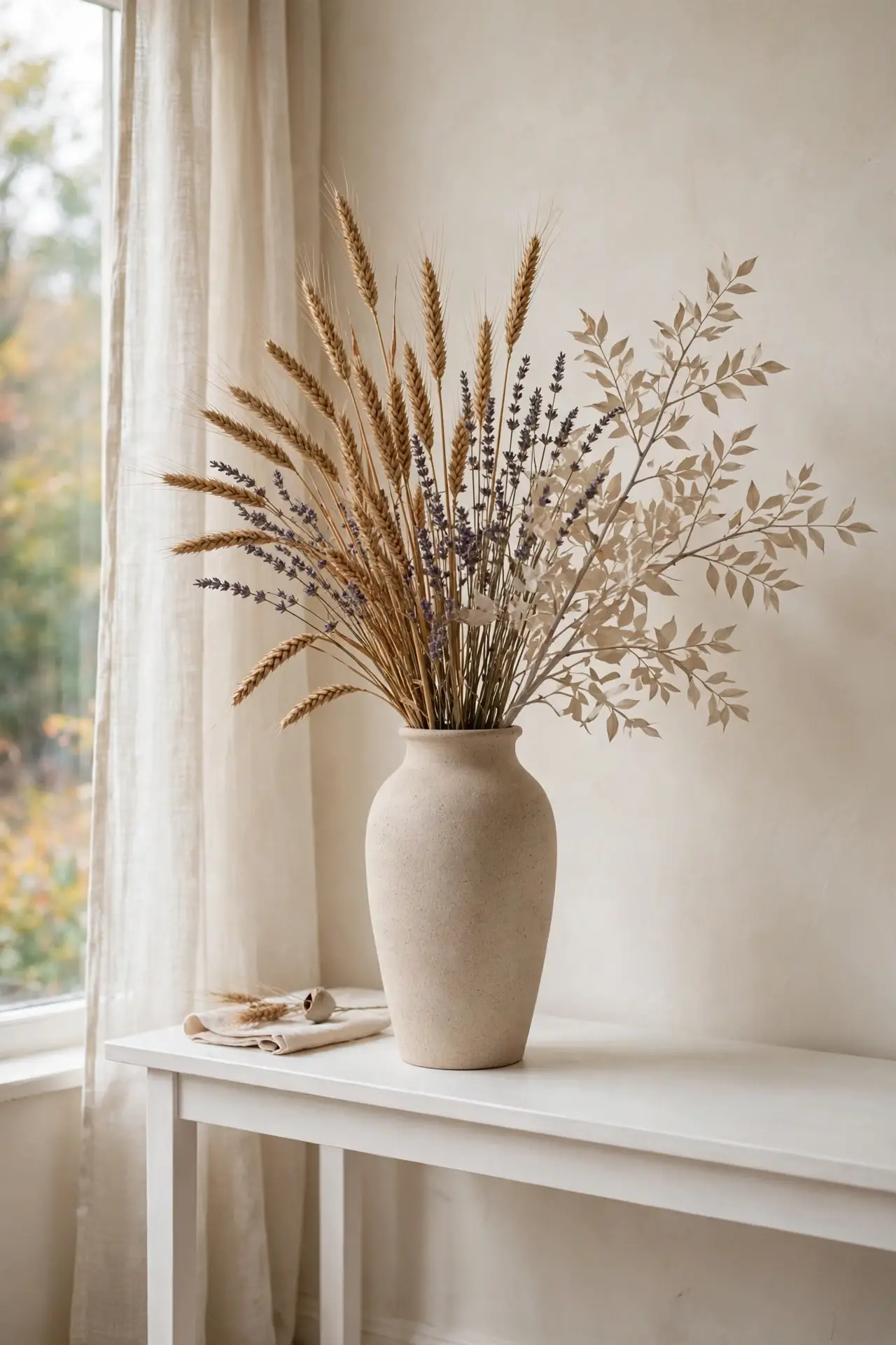 Dried Wheat Elegance