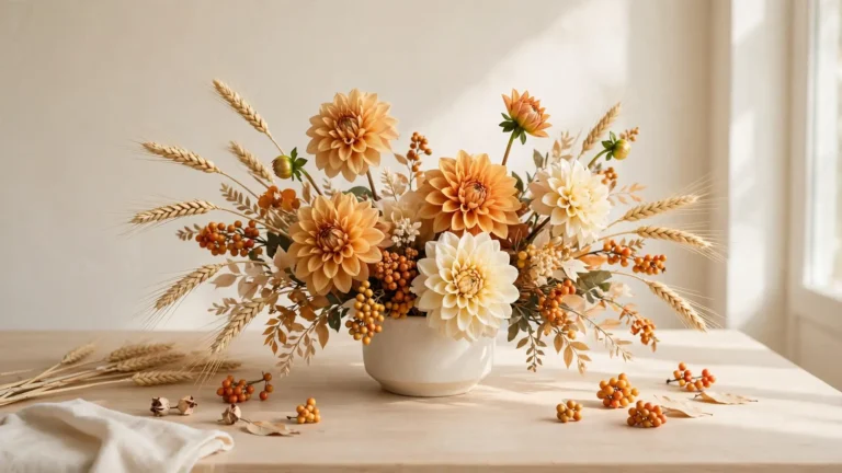 22 Fall Flower Arrangement Ideas for a Gorgeous Autumn Glow