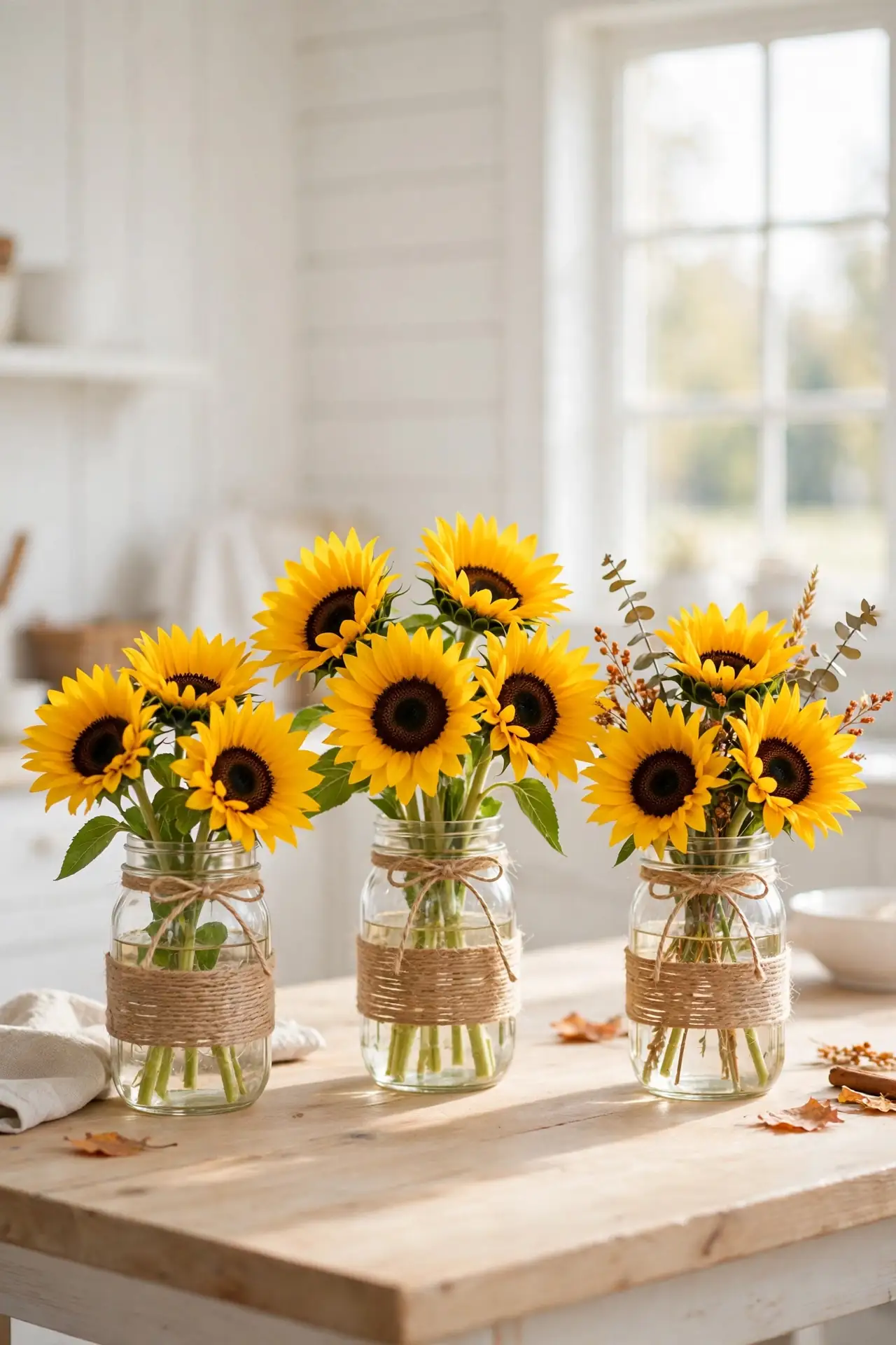 Sunflower Mason Glow