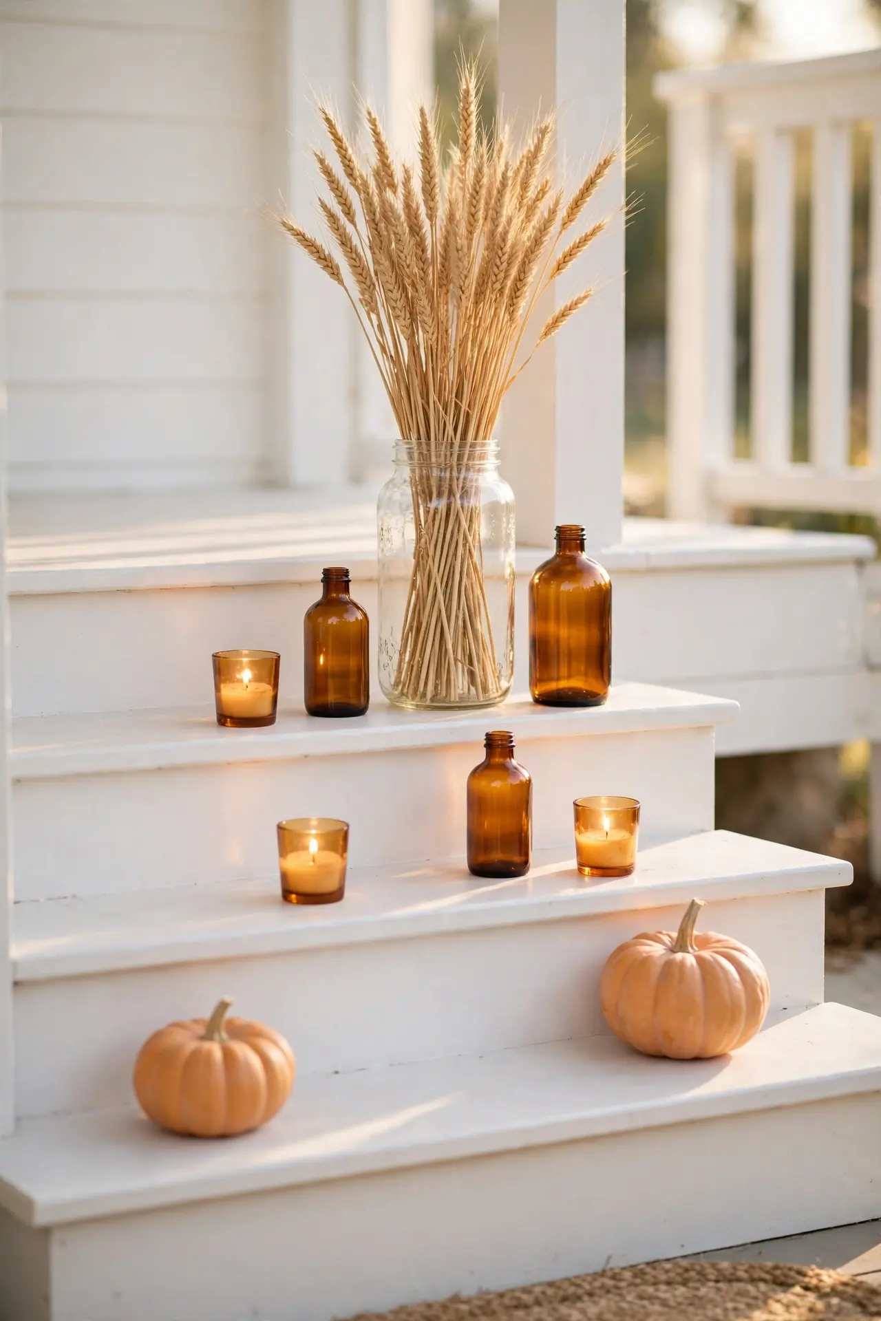 Amber Glass Accents