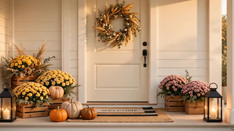 fall front door decor ideas
