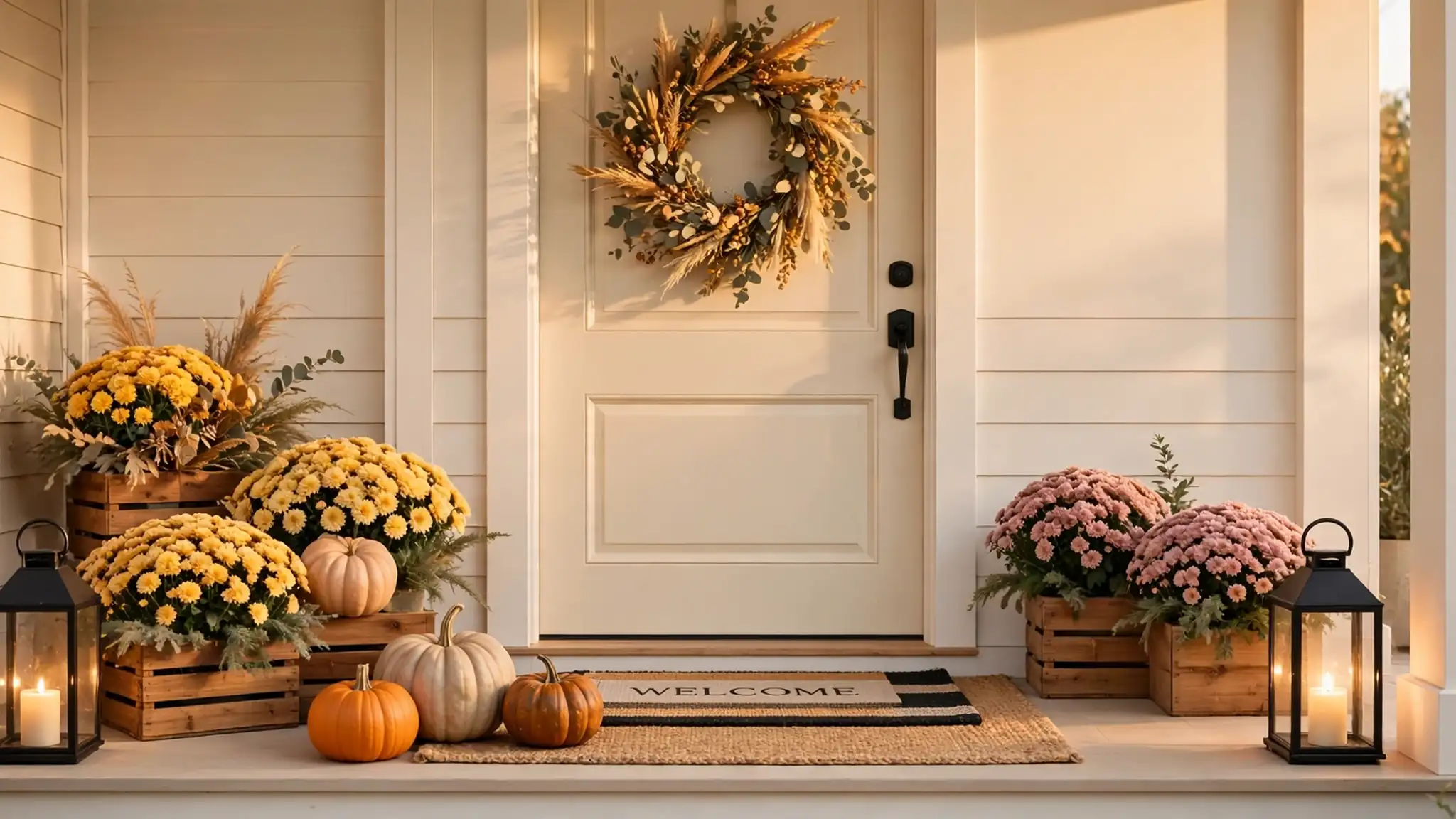 fall front door decor ideas