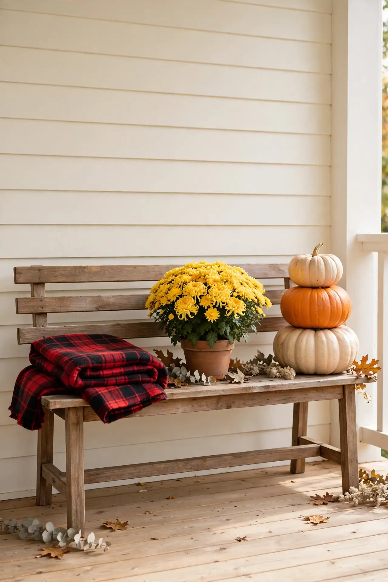Harvest Bench Styling