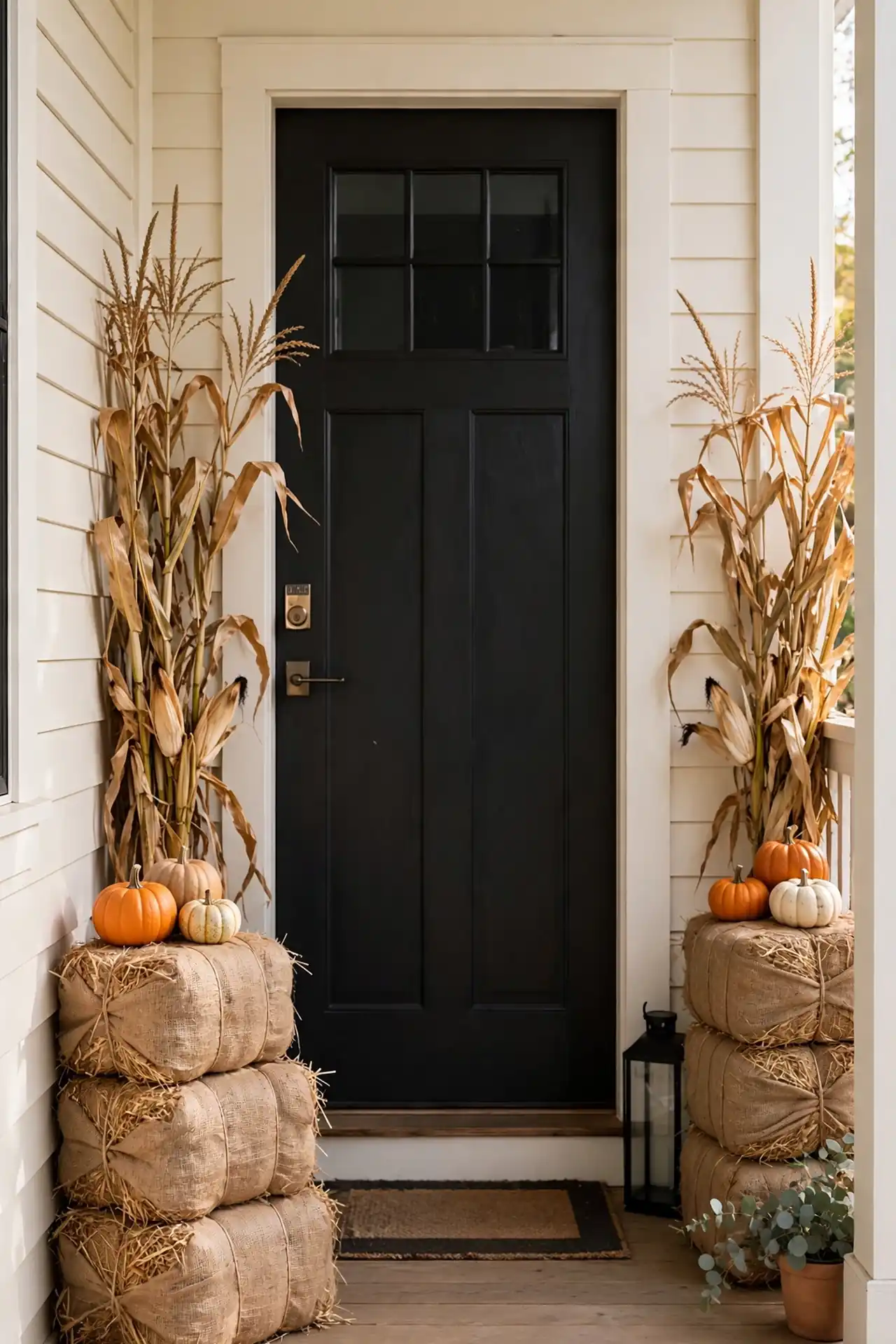 Hay Bale Corners
