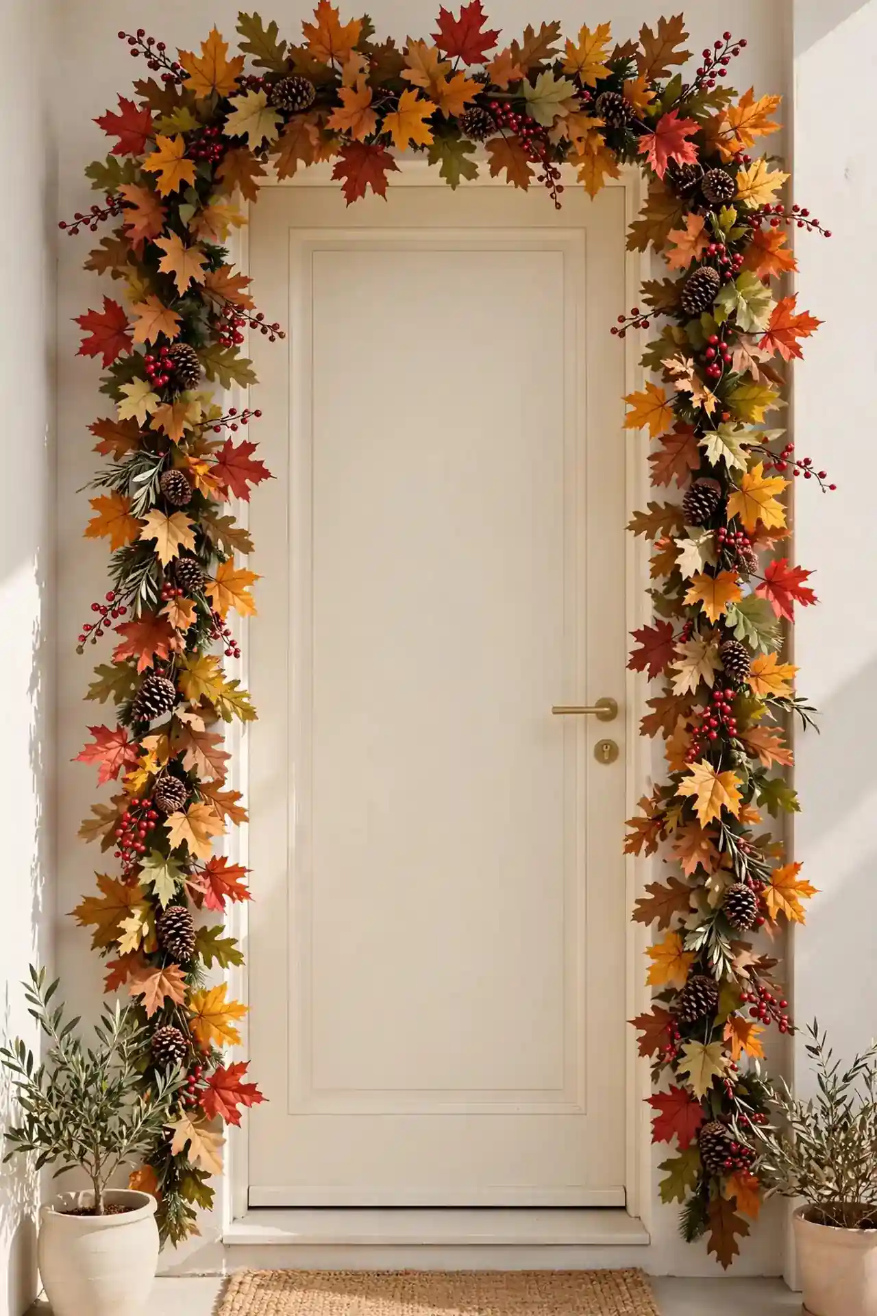 Leaf Garland Frame