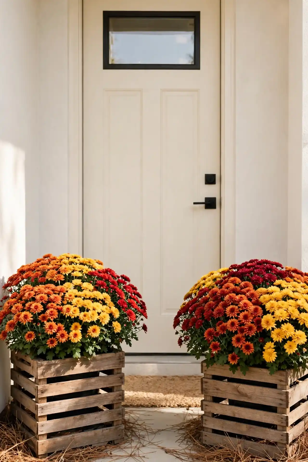 Mums In Crates