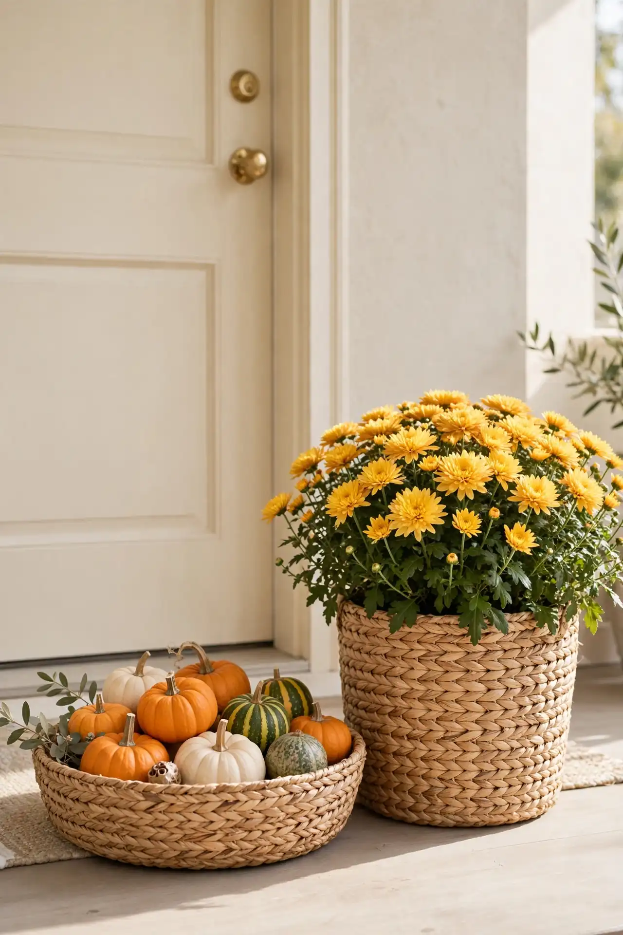 Woven Basket Entry