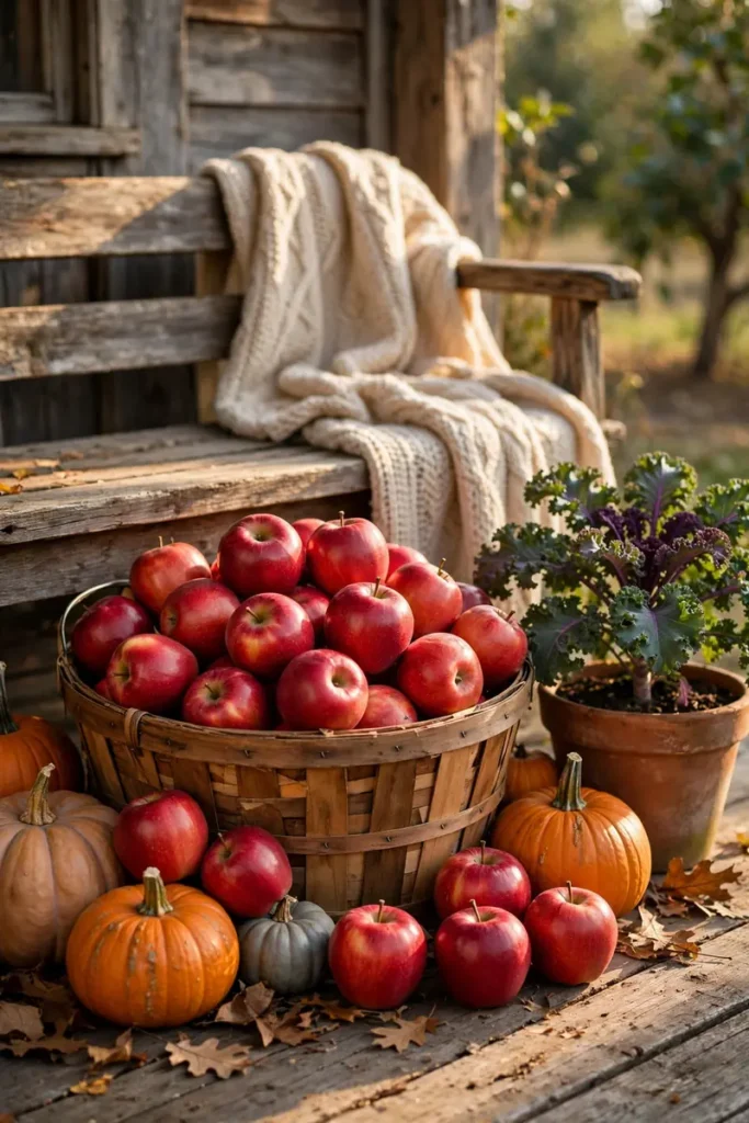 Apple Basket Charm