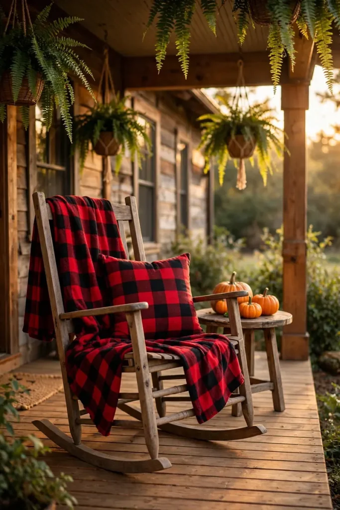 Cozy Plaid Welcome
