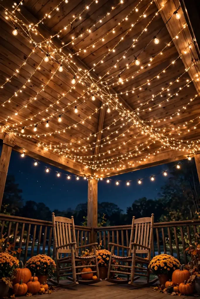 String Light Canopy