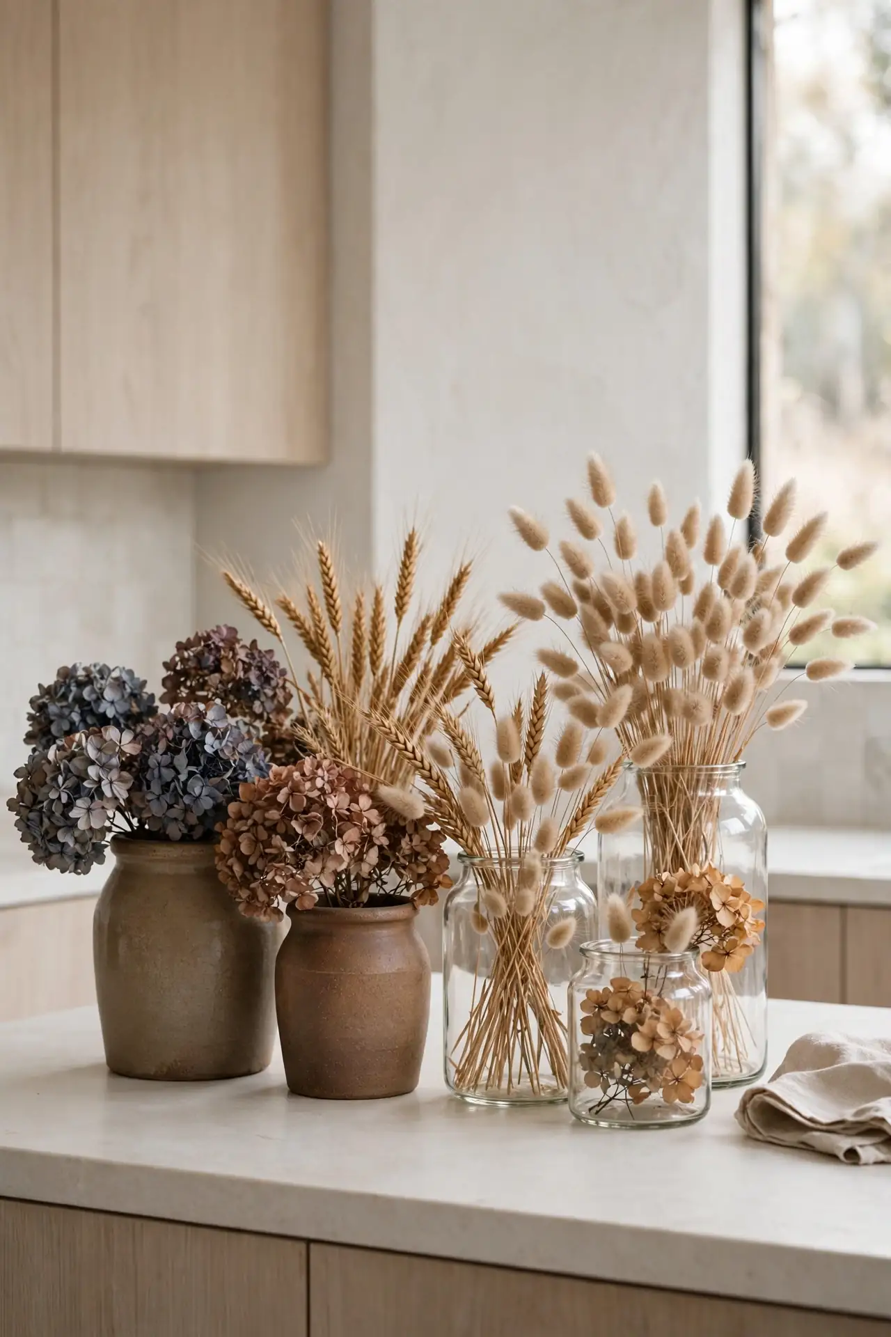 Dried Flower Jars