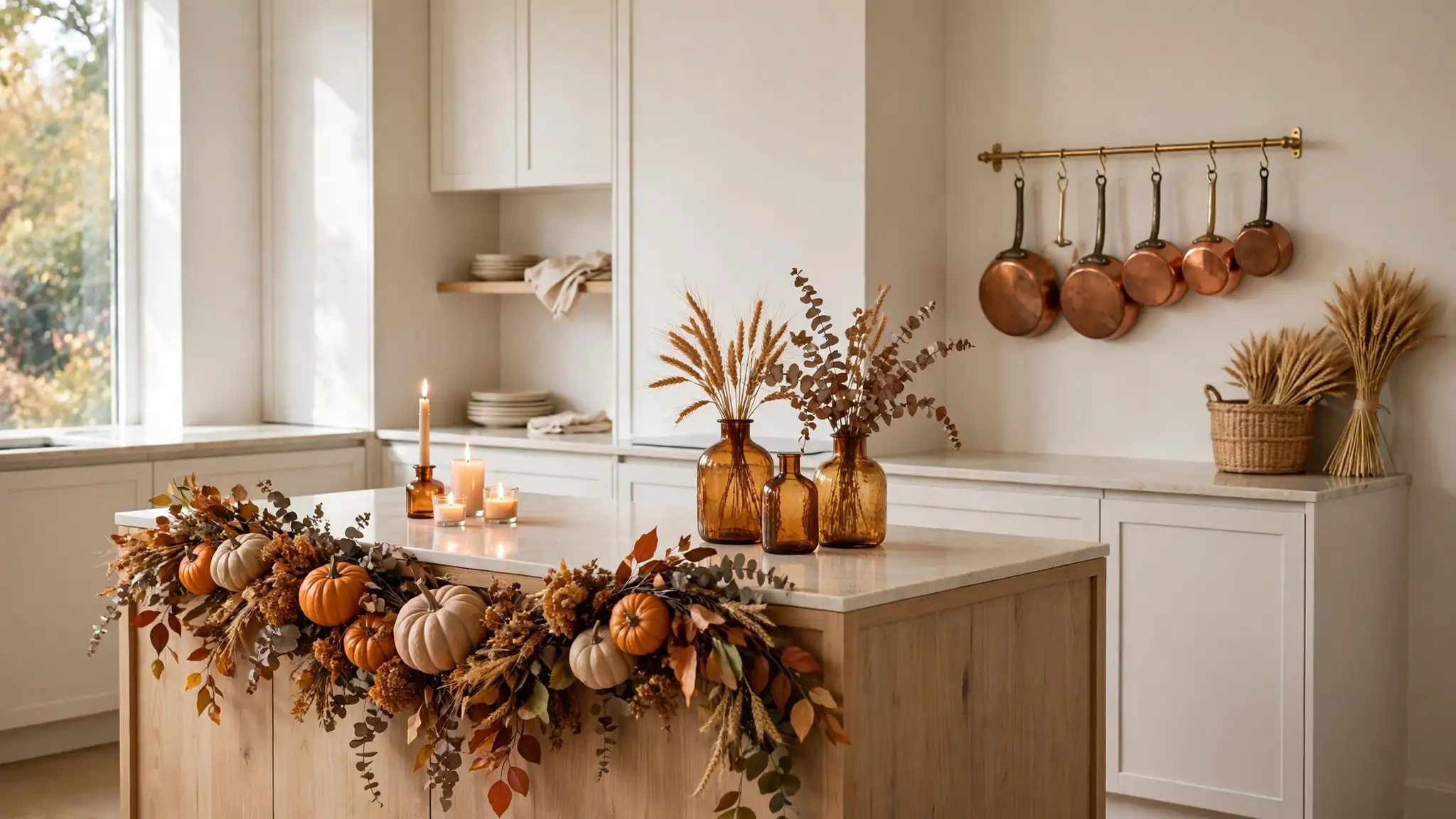 fall kitchen decorations