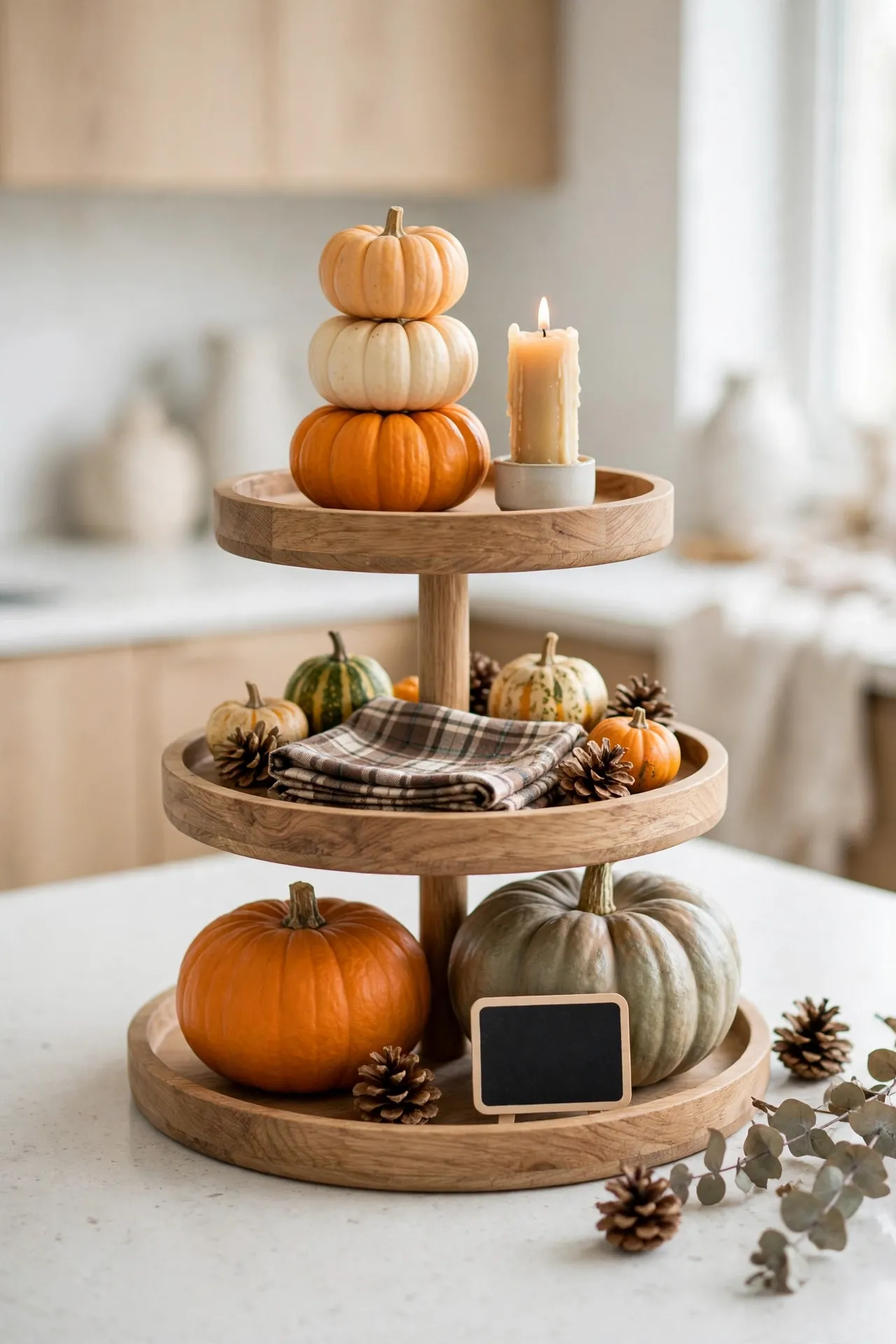 Tiered Tray Display