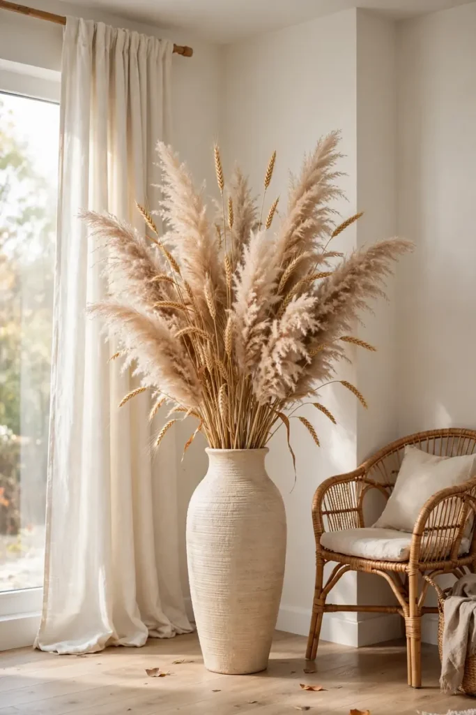 Dried Pampas Corner