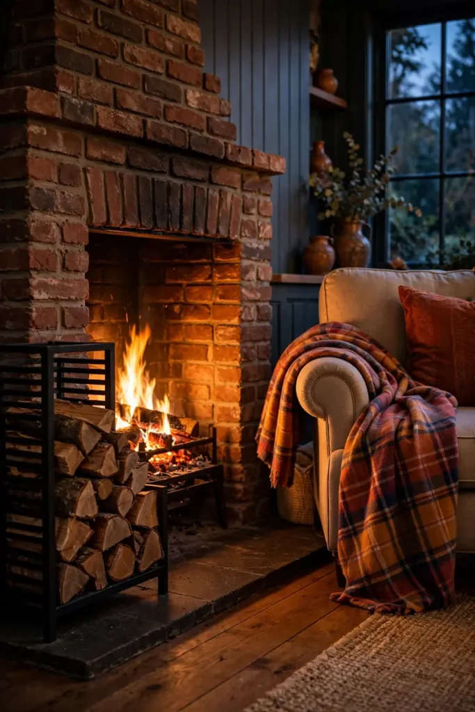 Fireplace Log Stack