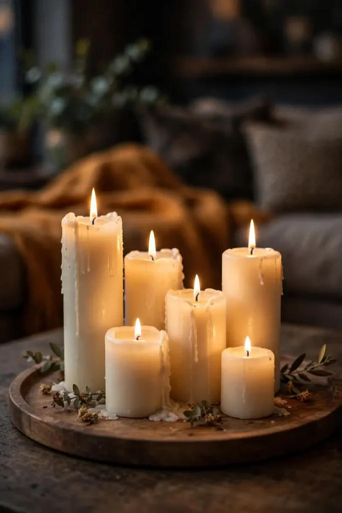 Flickering Candle Clusters