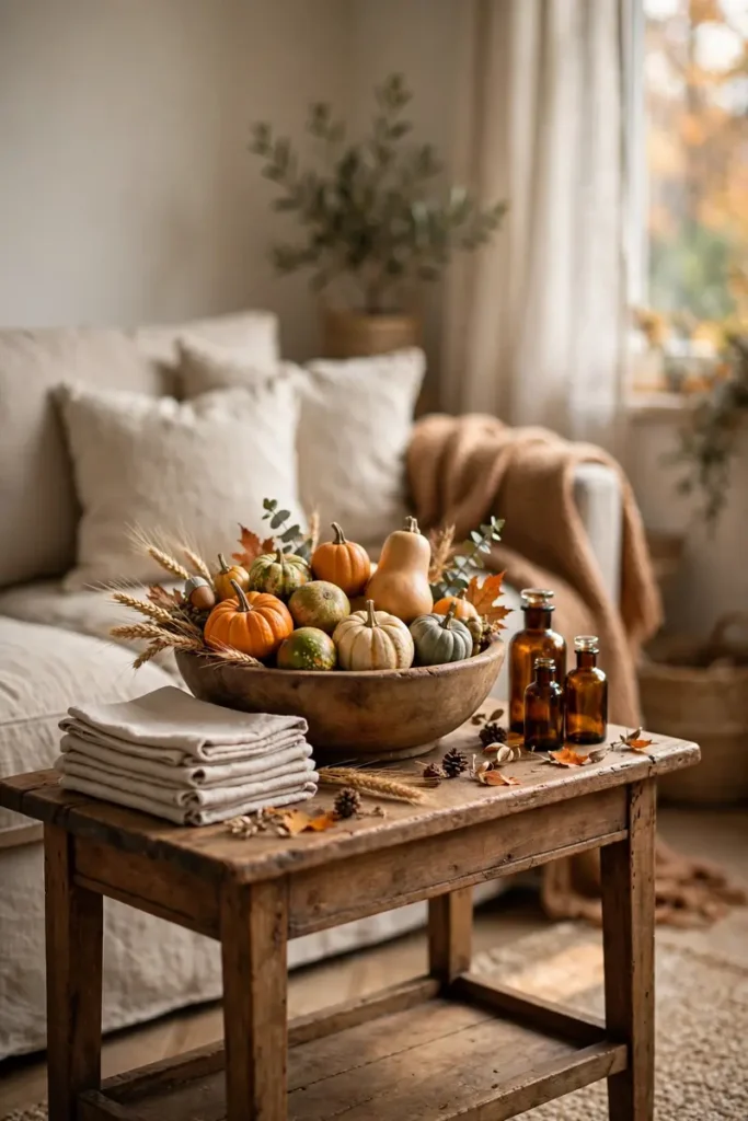 Harvest Table Vignette