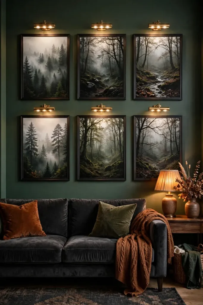 Moody Forest Prints