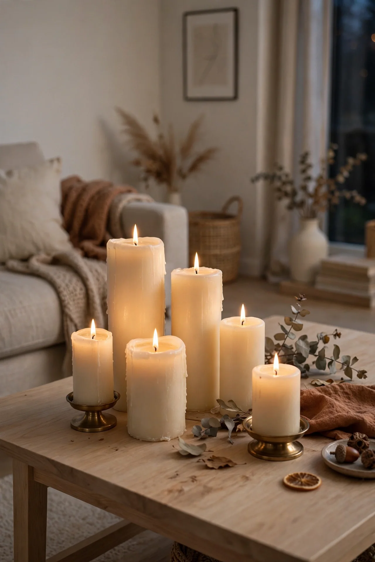 Candle Cluster Glow