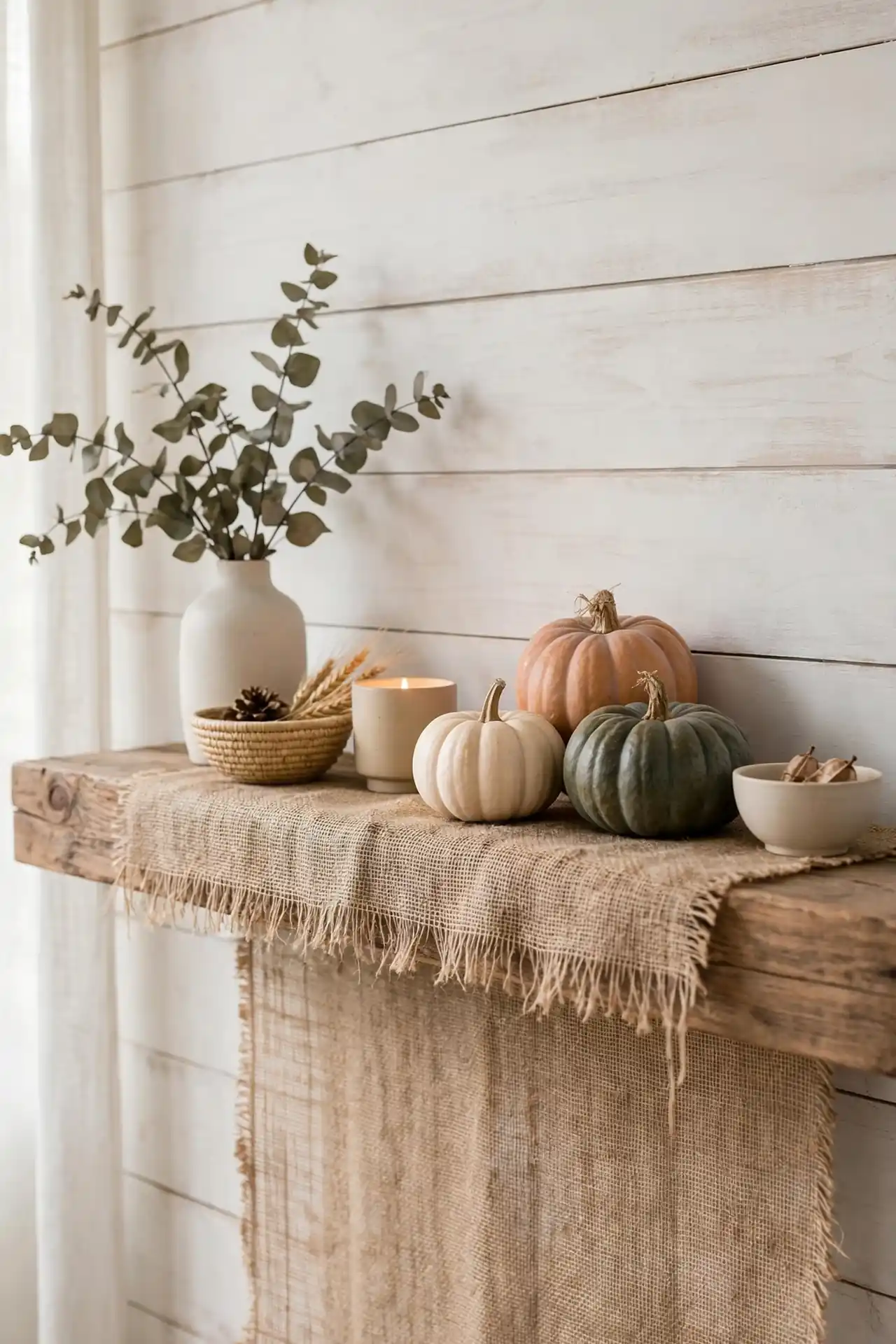 Burlap Table Runner