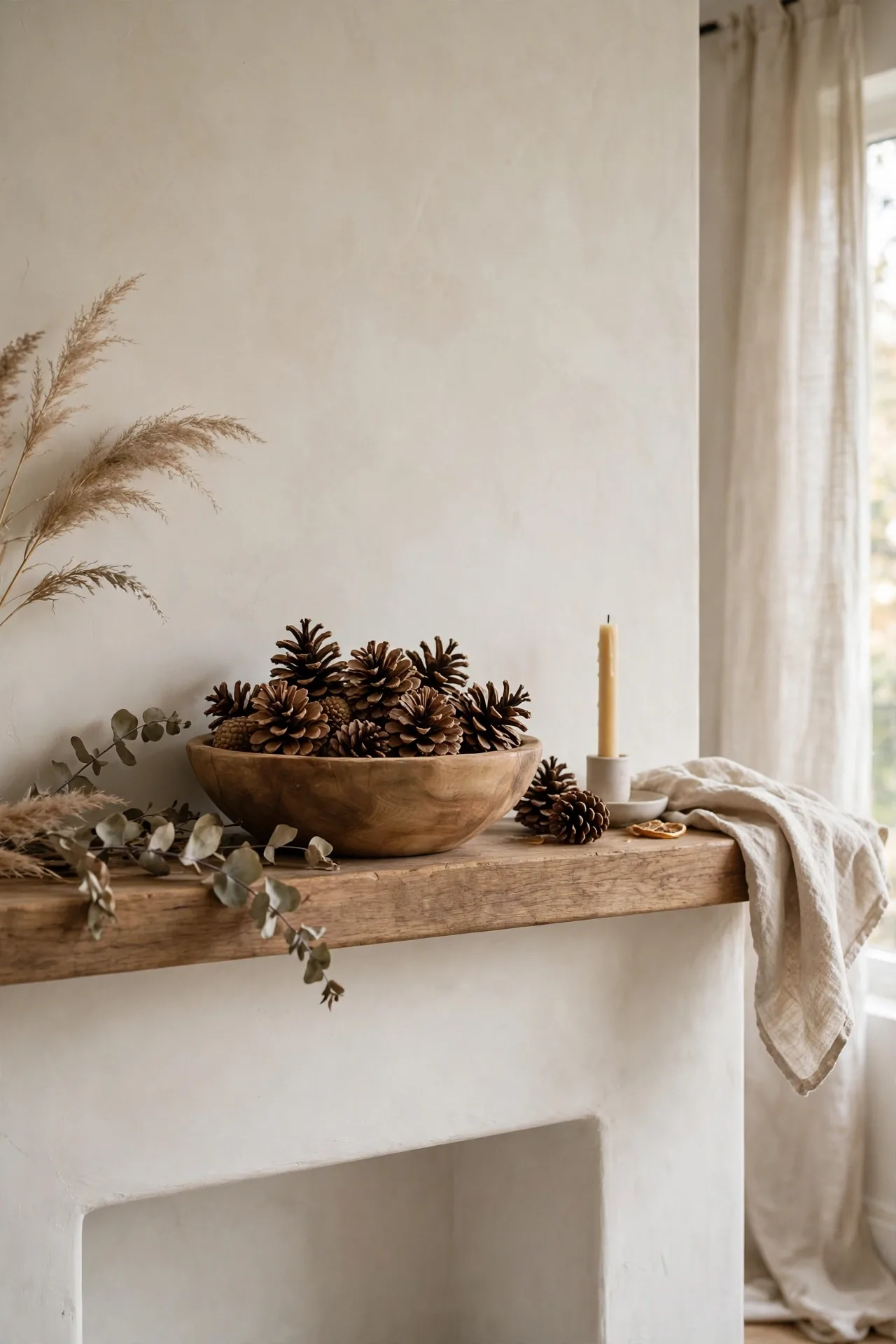 Pinecone Bowl Fill