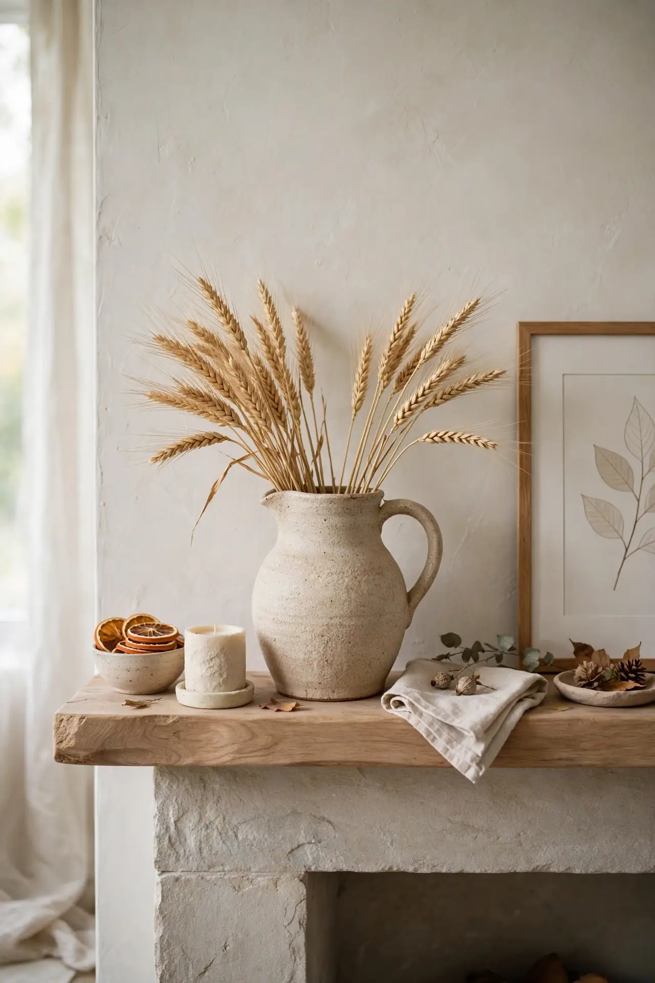 Stoneware Pitcher