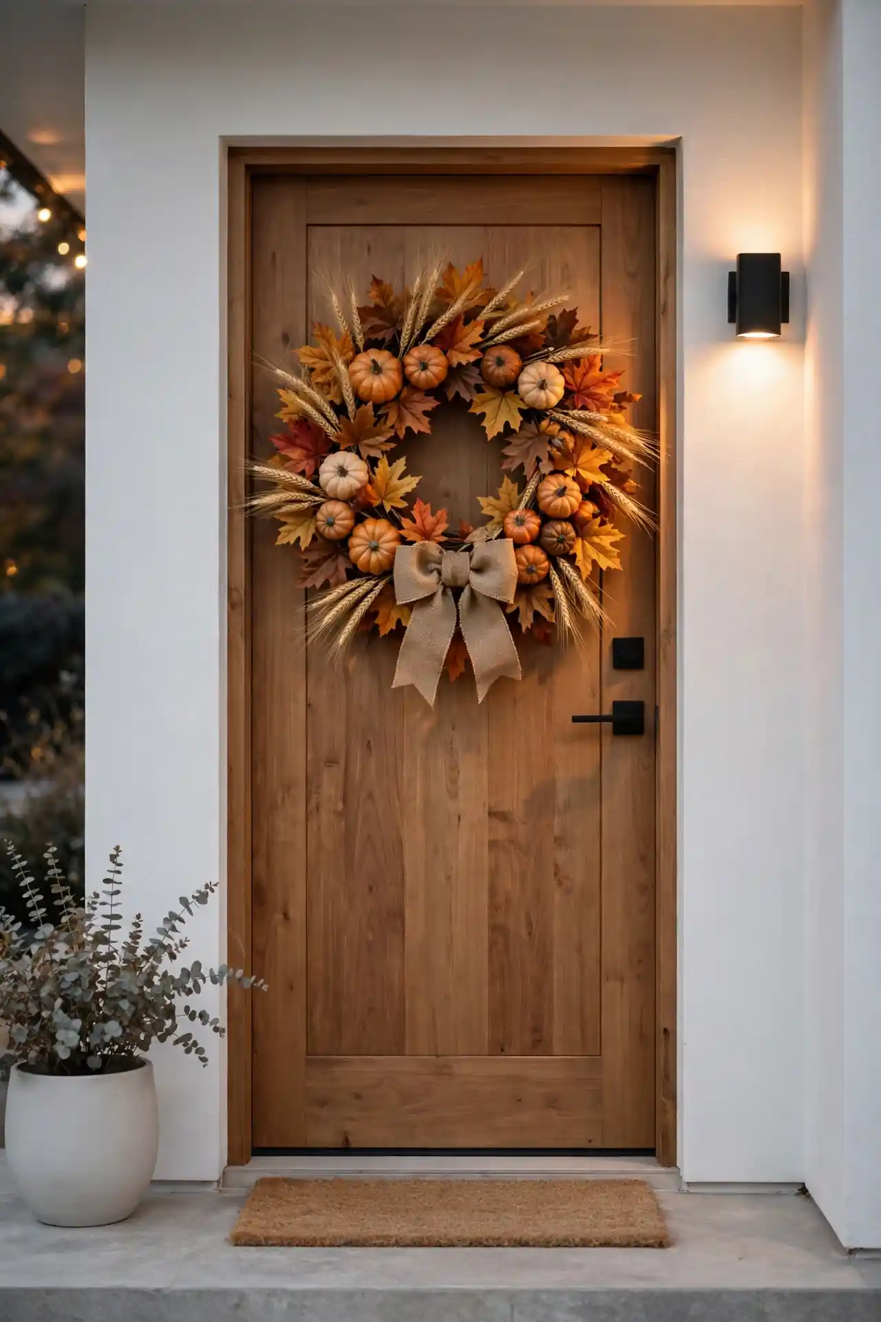 Harvest Wreath Welcome