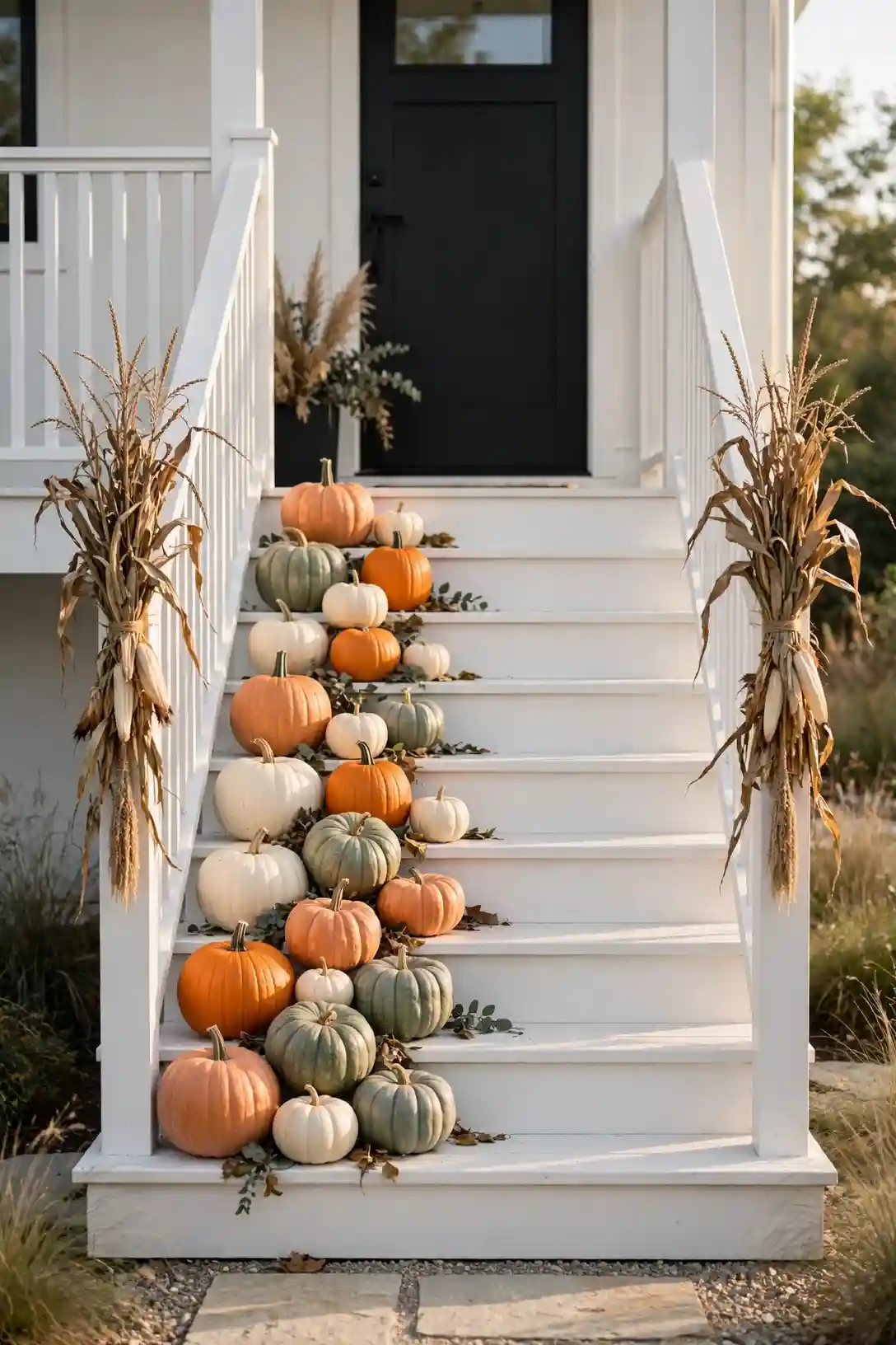Pumpkin Staircase Lineup