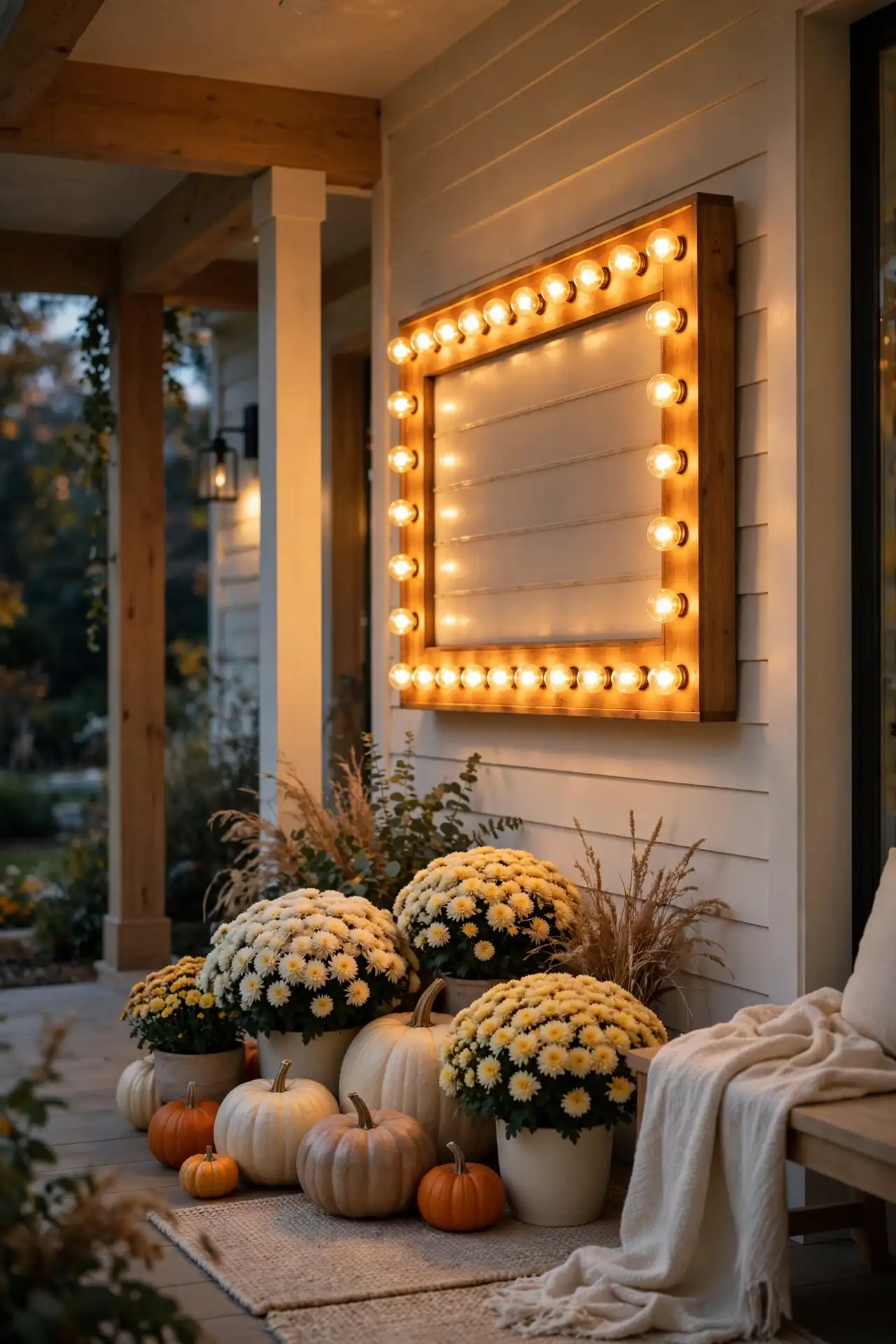 Amber Glow Marquee