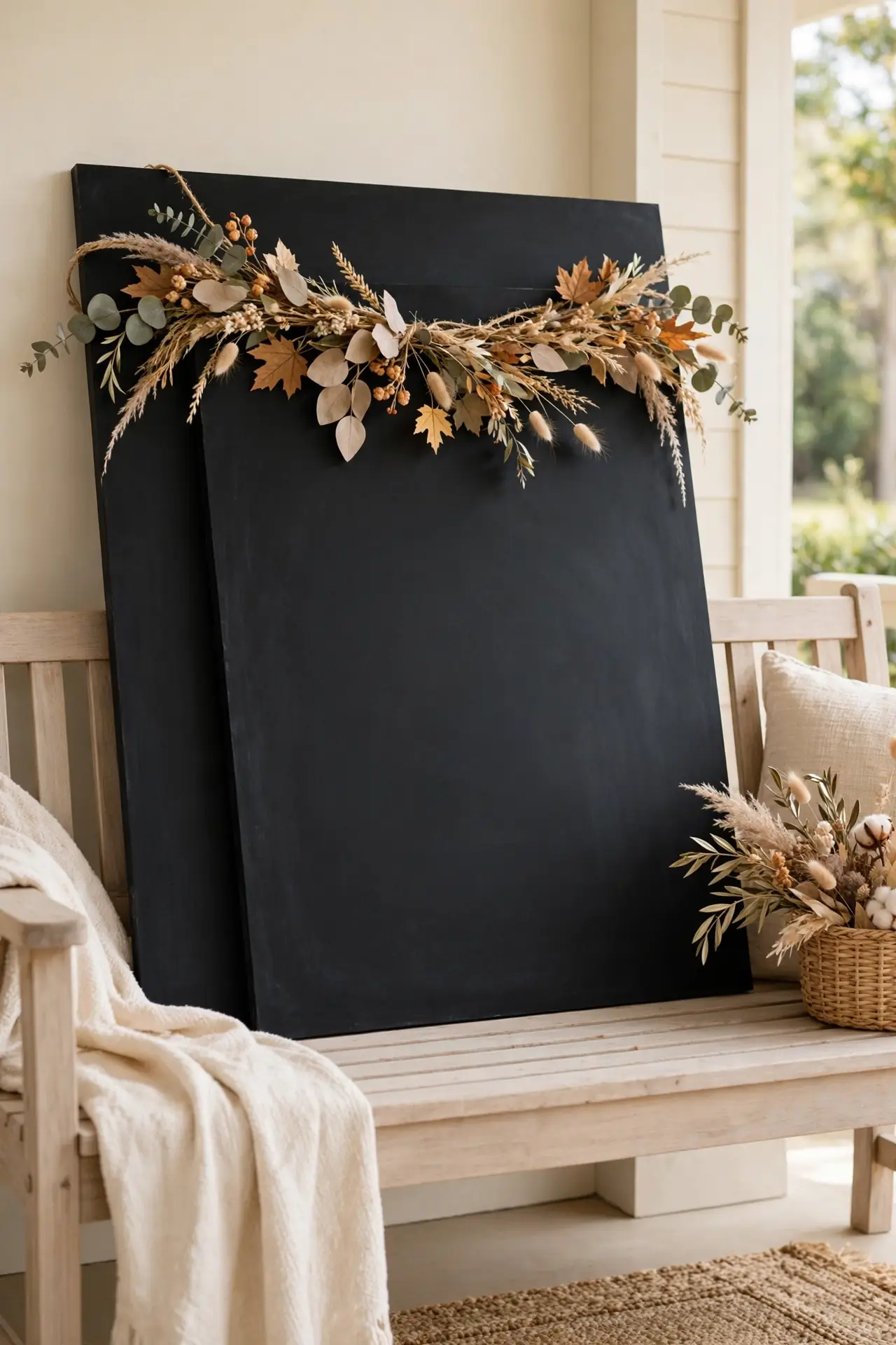 Layered Chalkboard Duo
