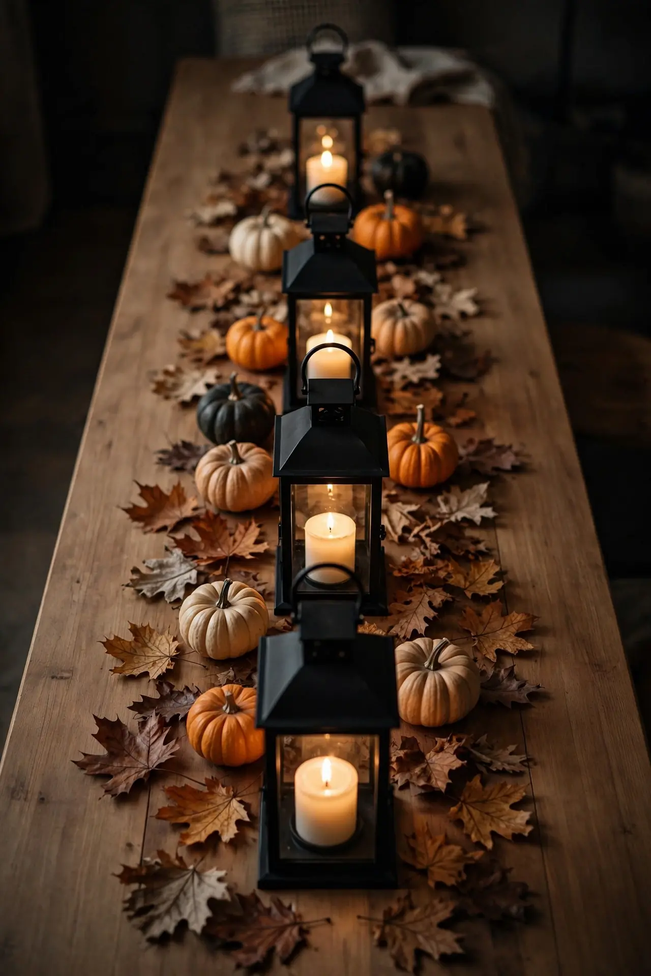 Candlelit Lantern Row
