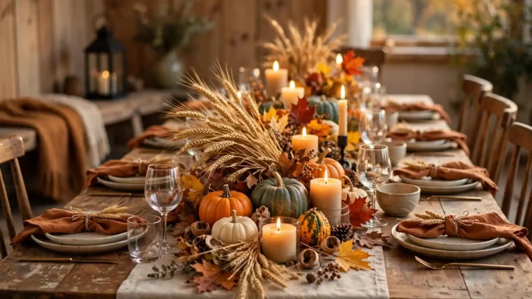 fall table centerpiece ideas
