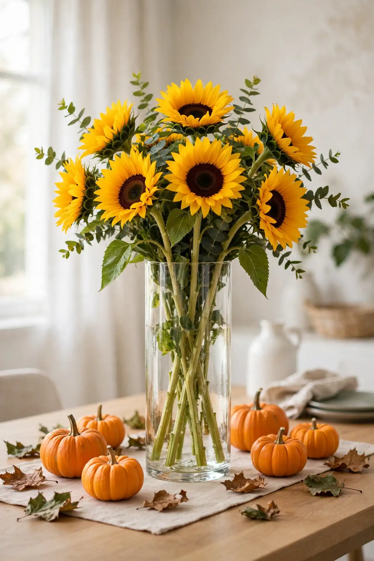 Sunflower Statement Vase