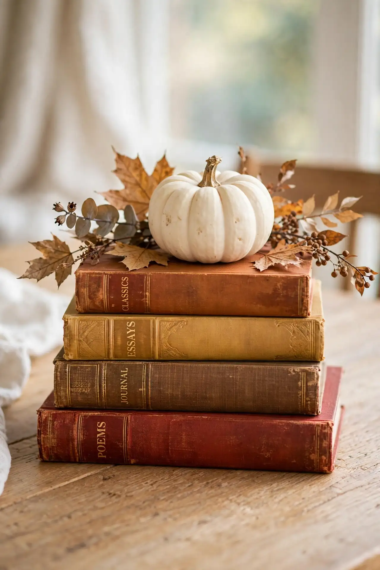 Vintage Book Stack
