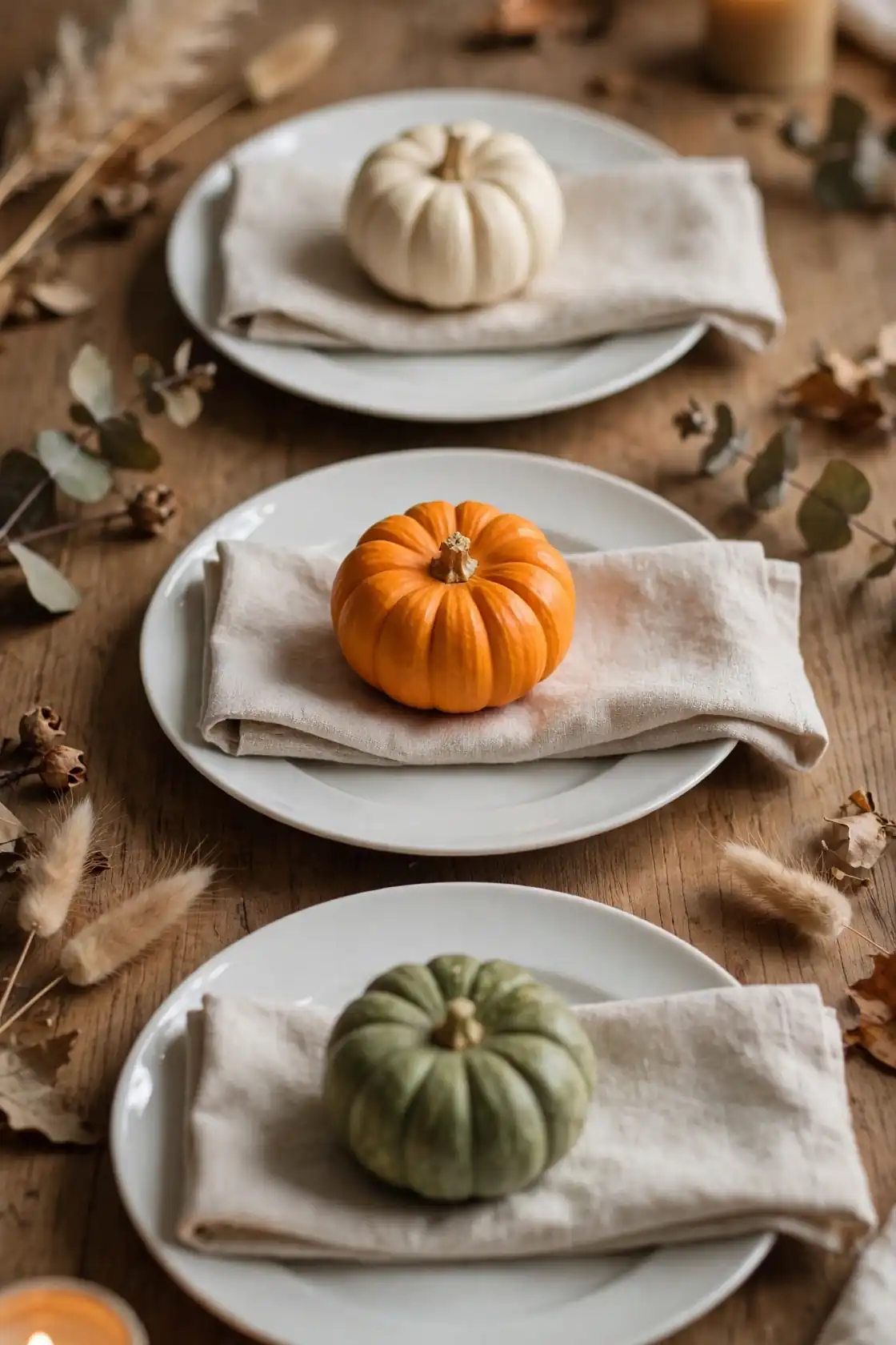 Mini Pumpkin Placeholders