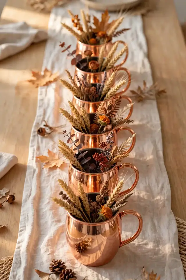 Copper Mug Display