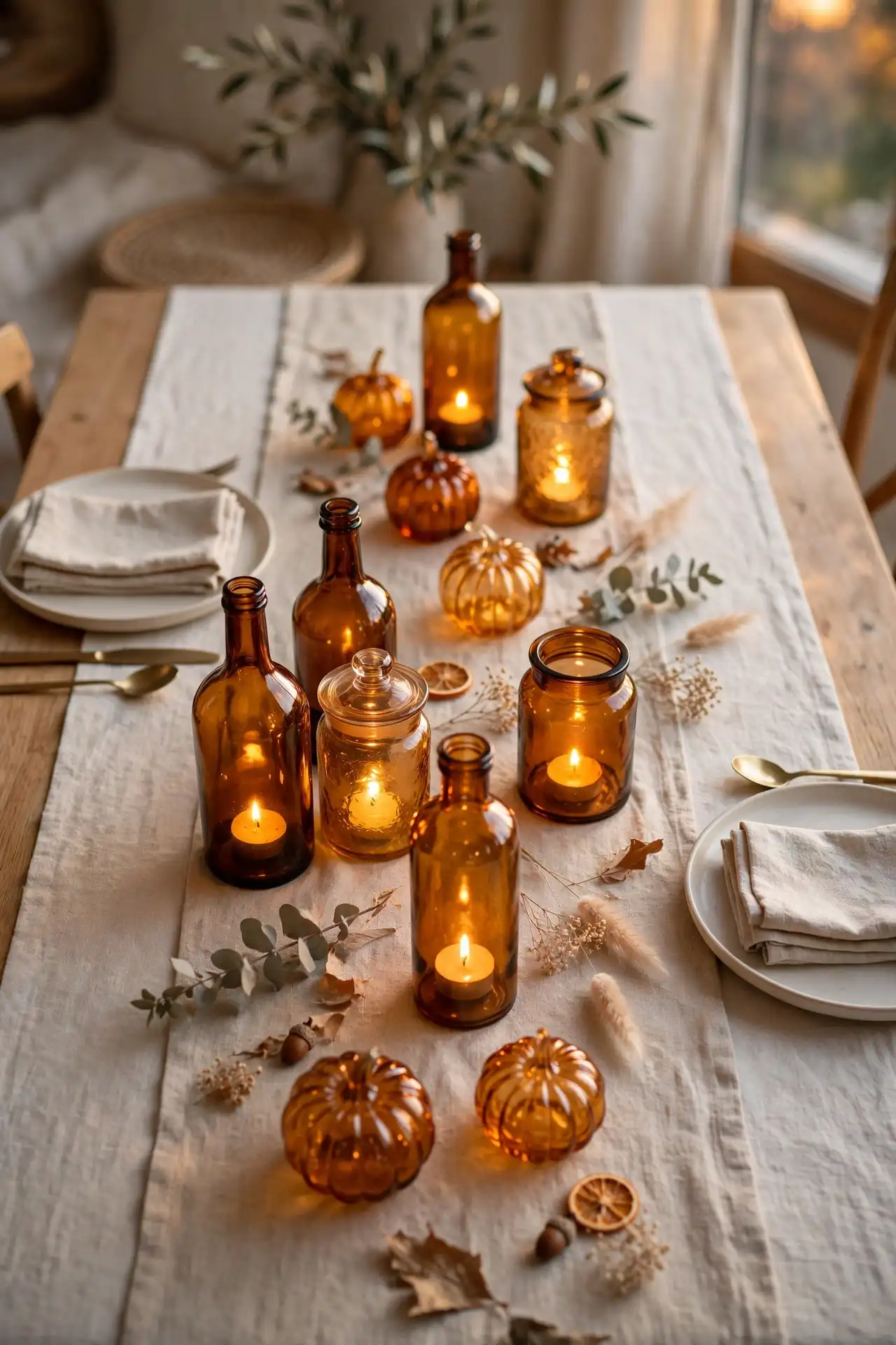 Amber Glass Glow