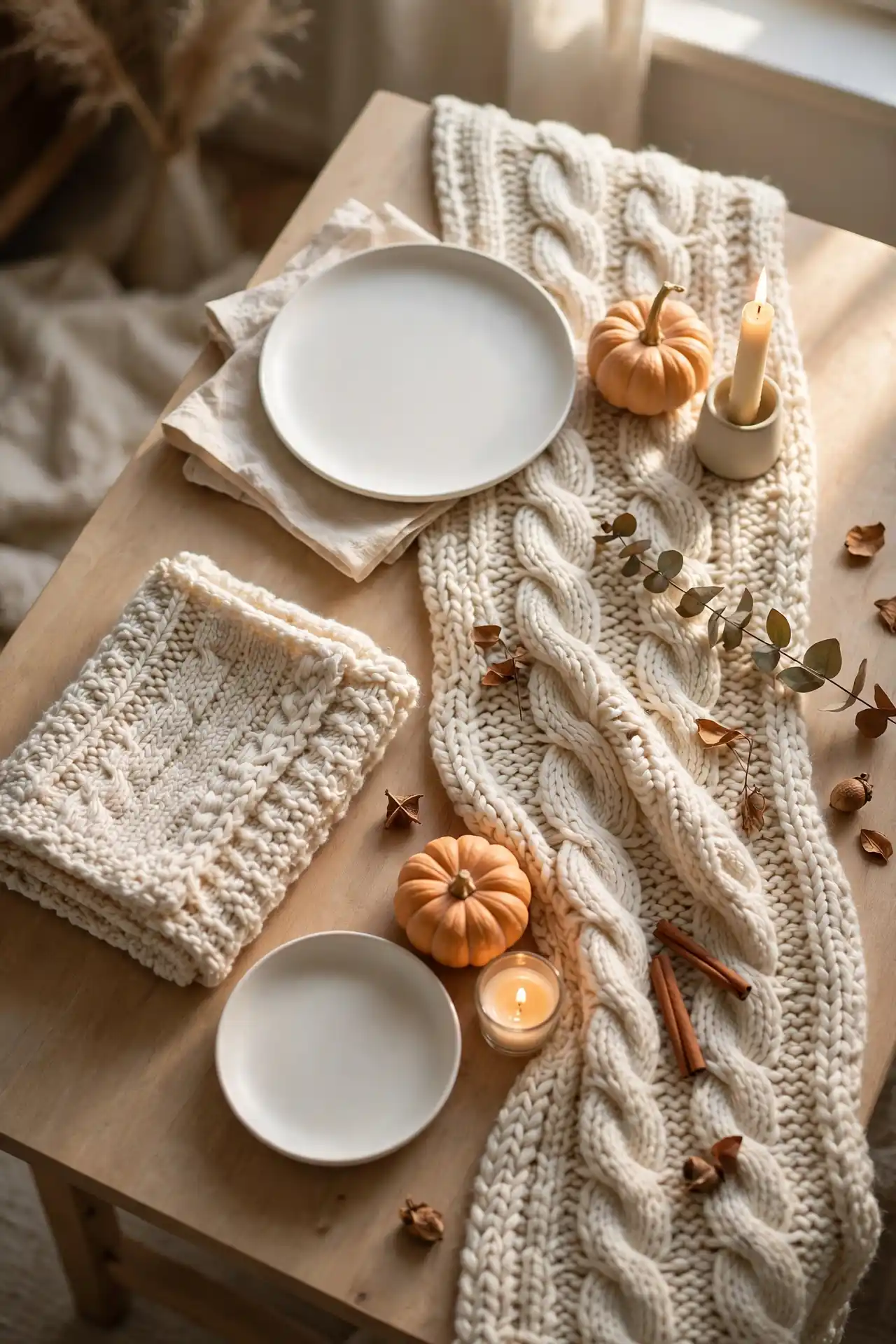 Knit Textures Layered