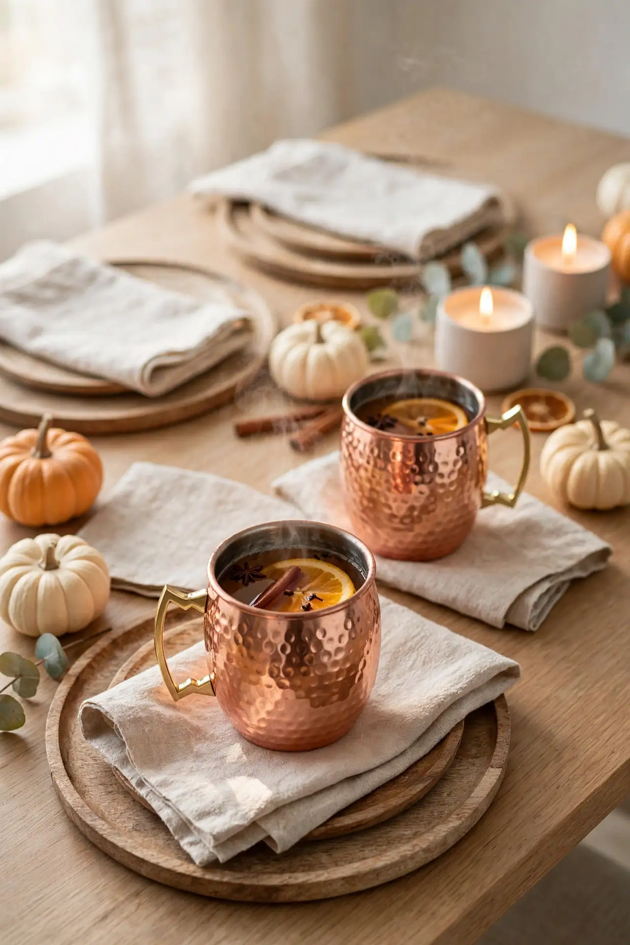 Copper Accent Mugs