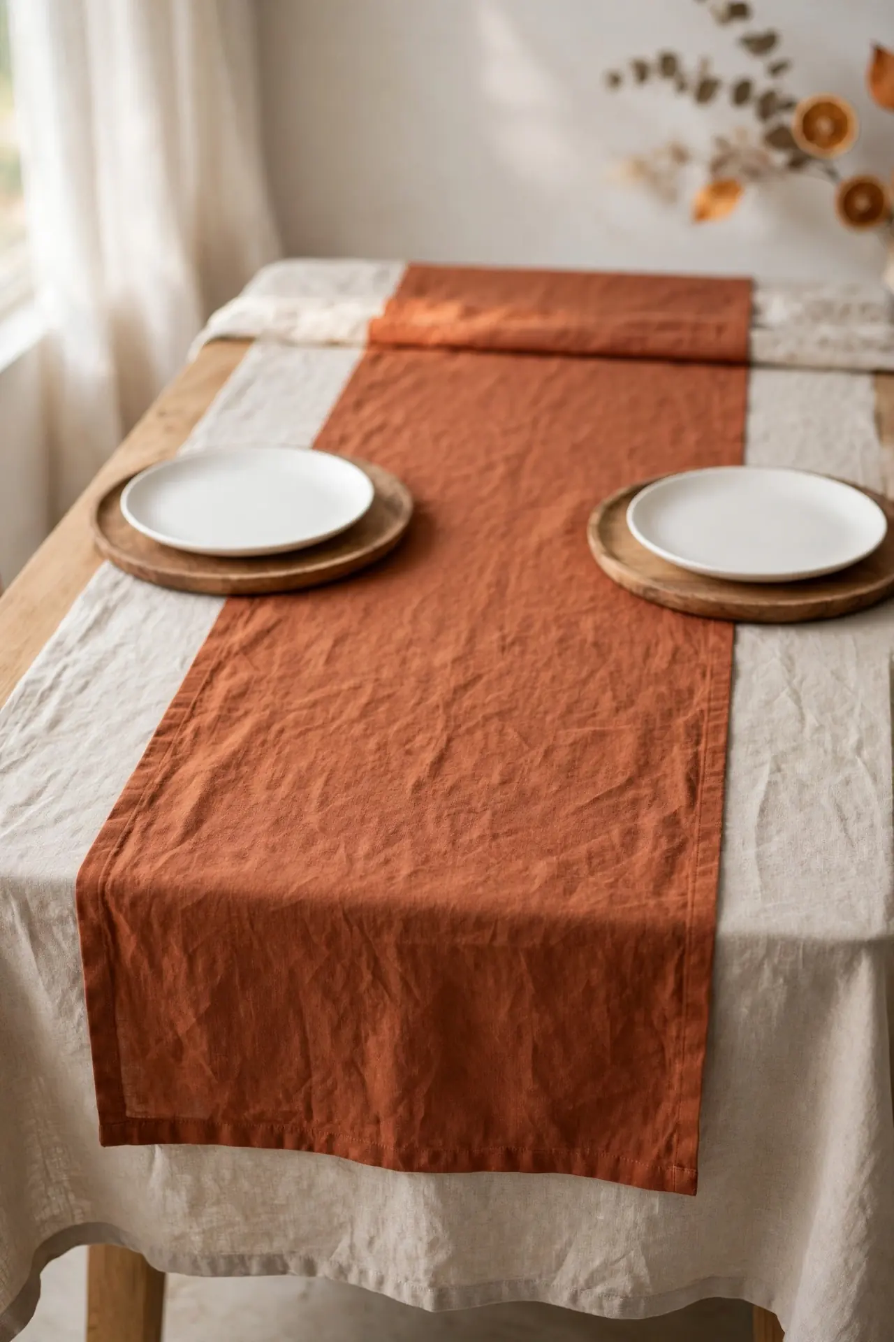 Layered Linen Look