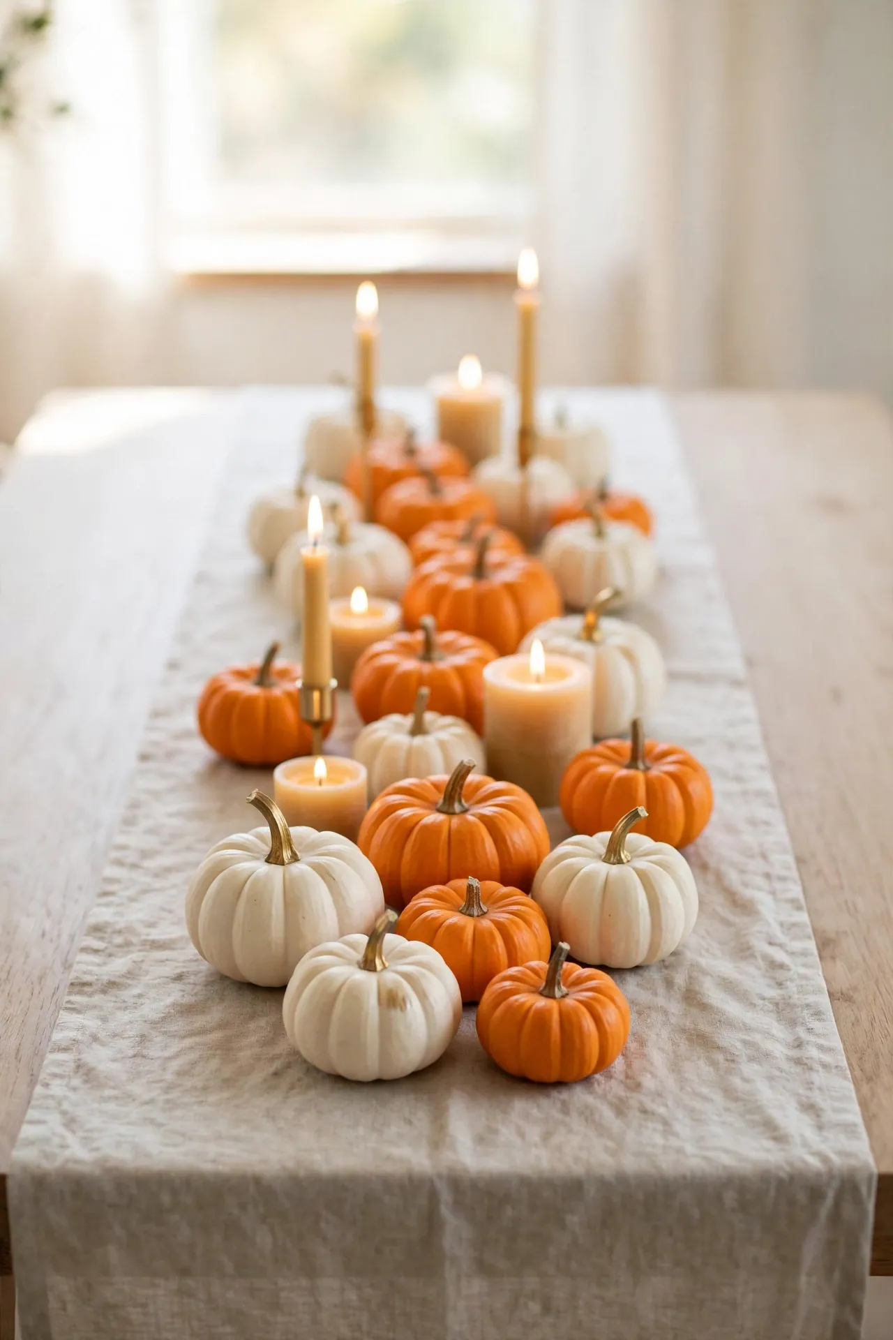 Mini White Pumpkins
