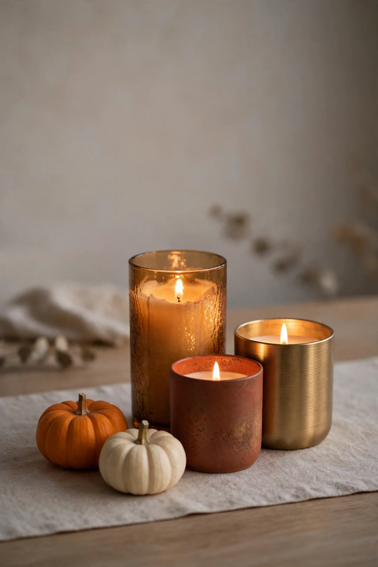 Sunset Candle Trio