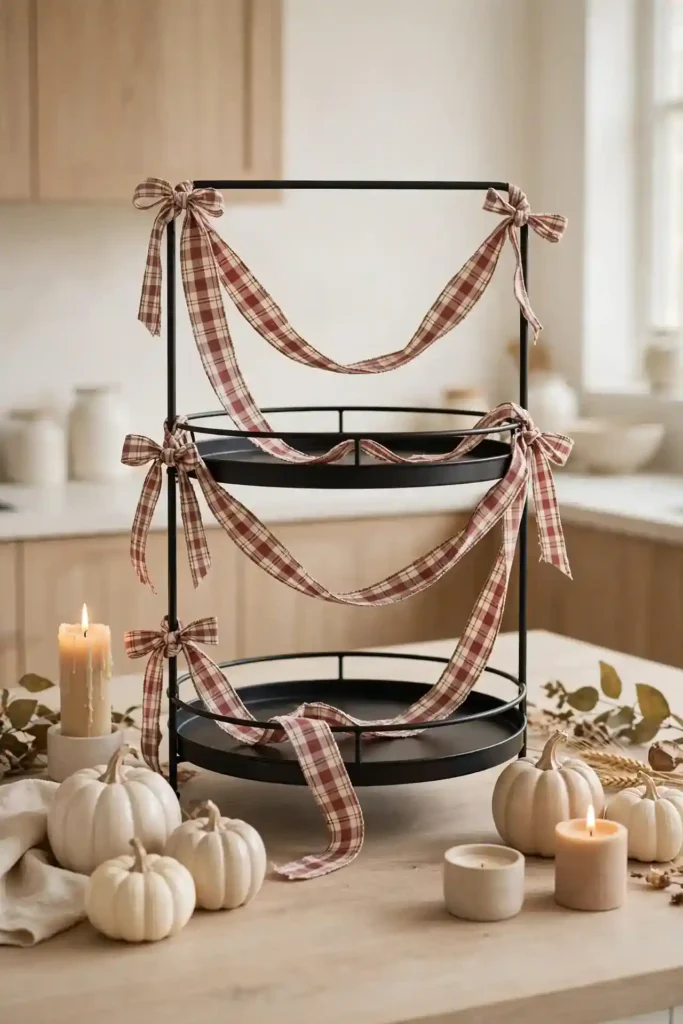 Plaid Ribbon Wraps