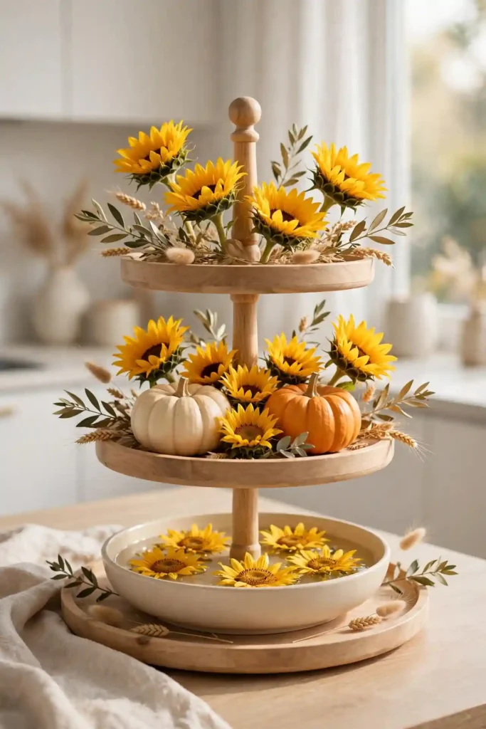 Sunflower Petal Bursts