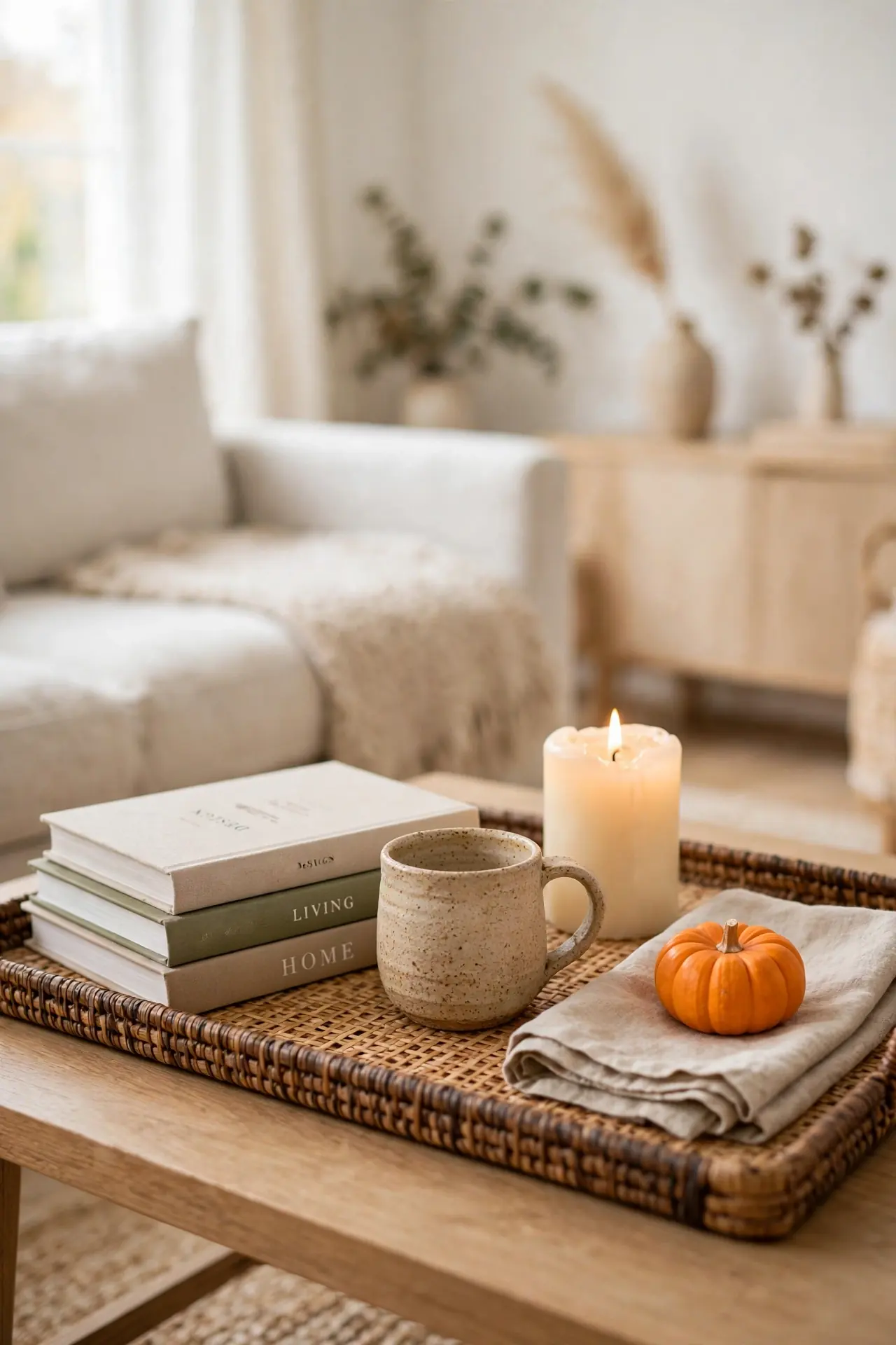 Cozy Coffee Table Tray