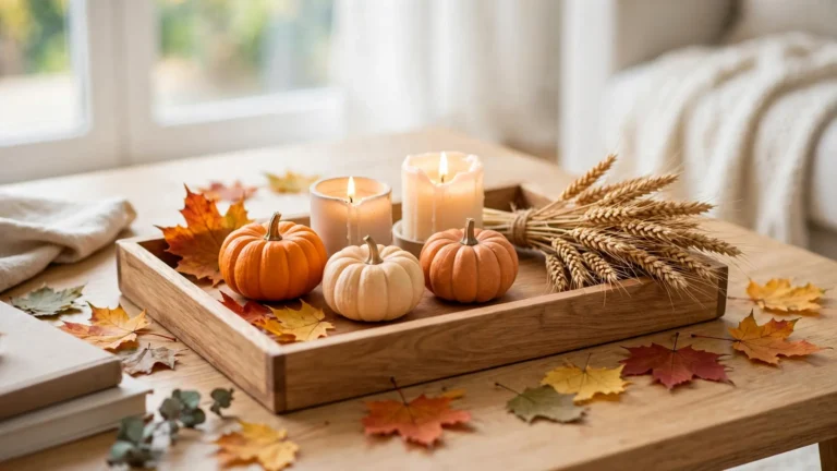 fall tray decor ideas