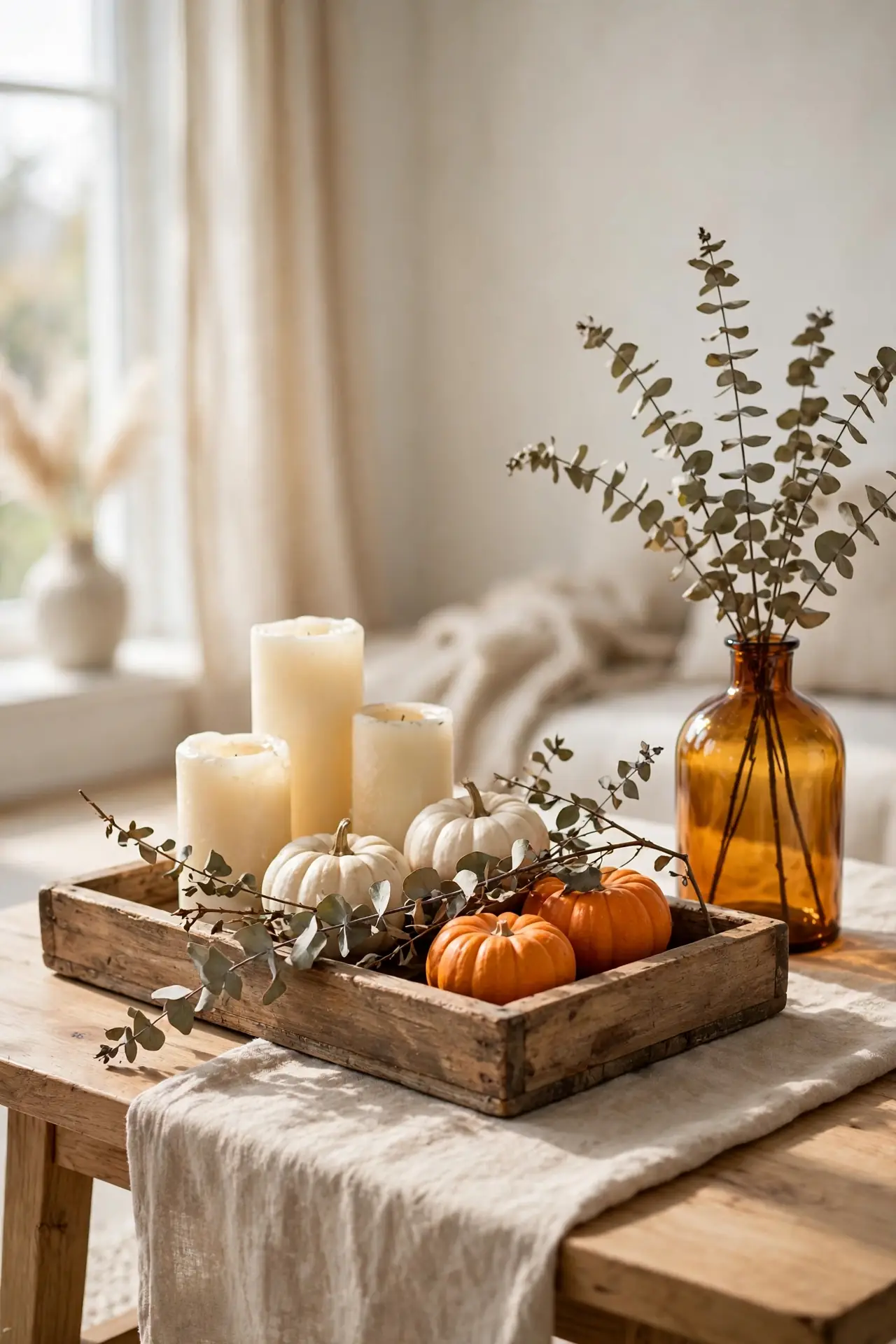 Rustic Wooden Tray Charm