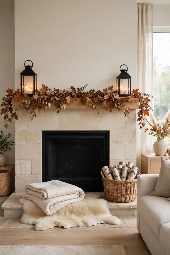 Cozy Fireplace Hearth